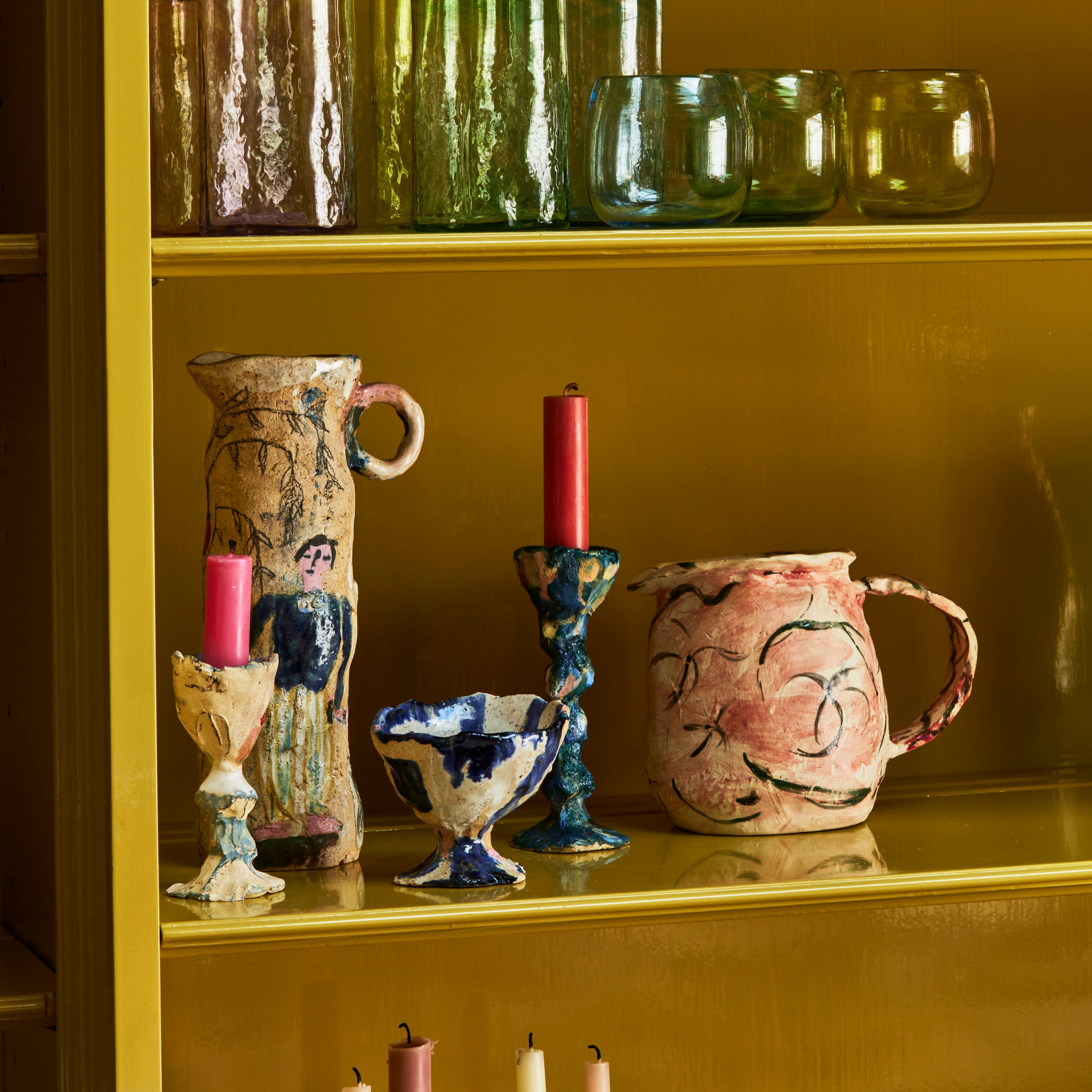 Negraypunto Handmade Ceramic Pitcher