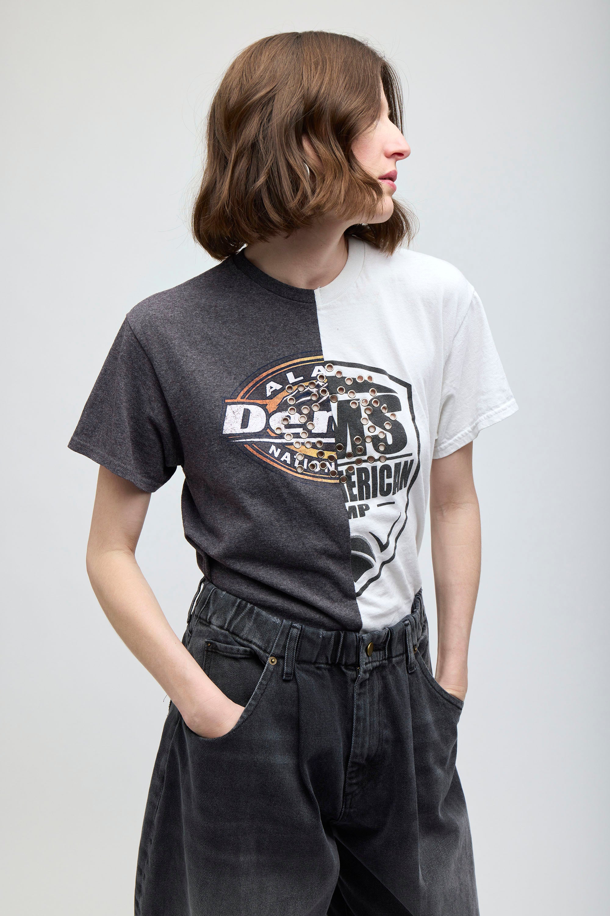Split Tee with Grommets – Rentrayage