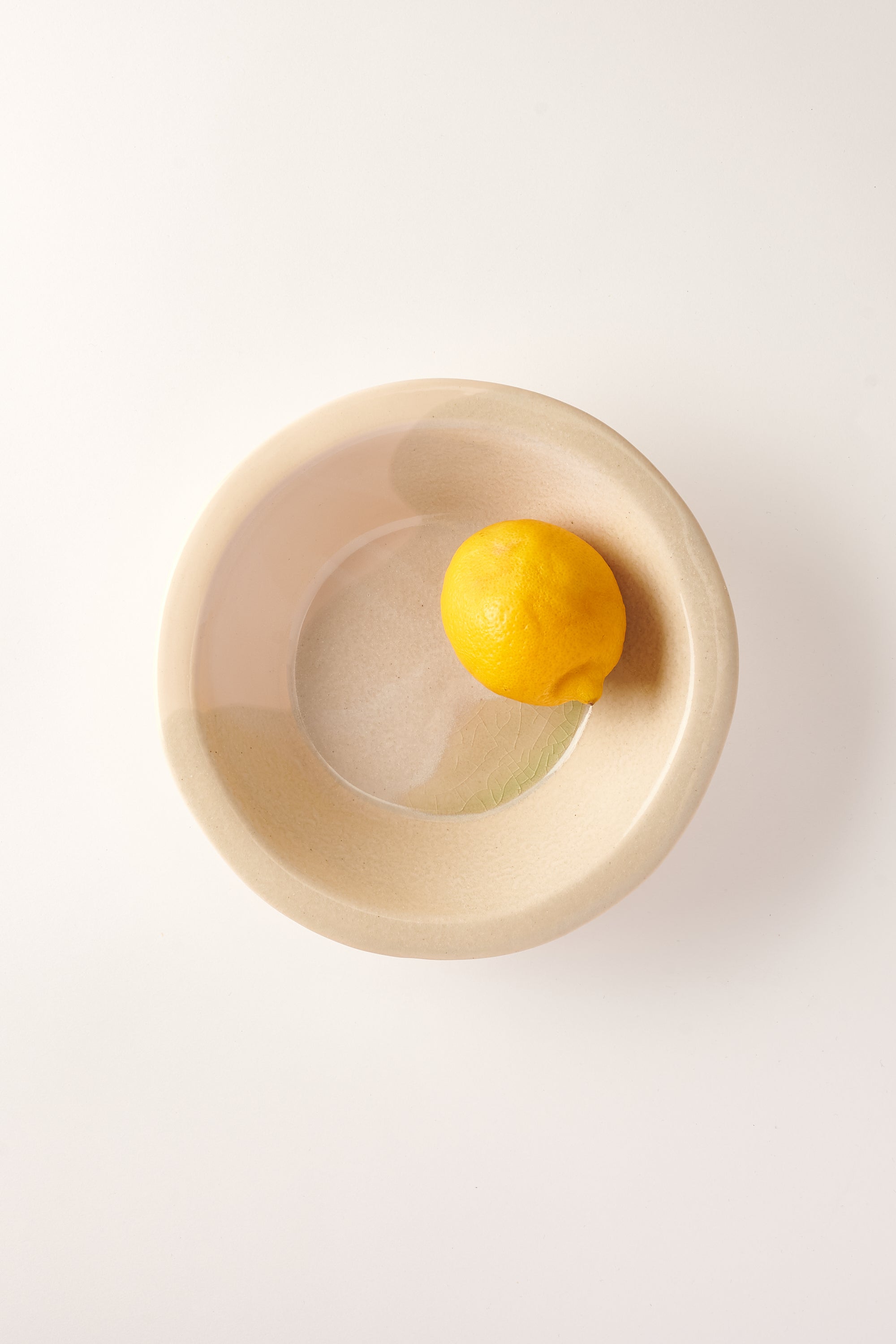 Anastasia’s Ashes Dinner Bowl with Petal & Sage Overglaze