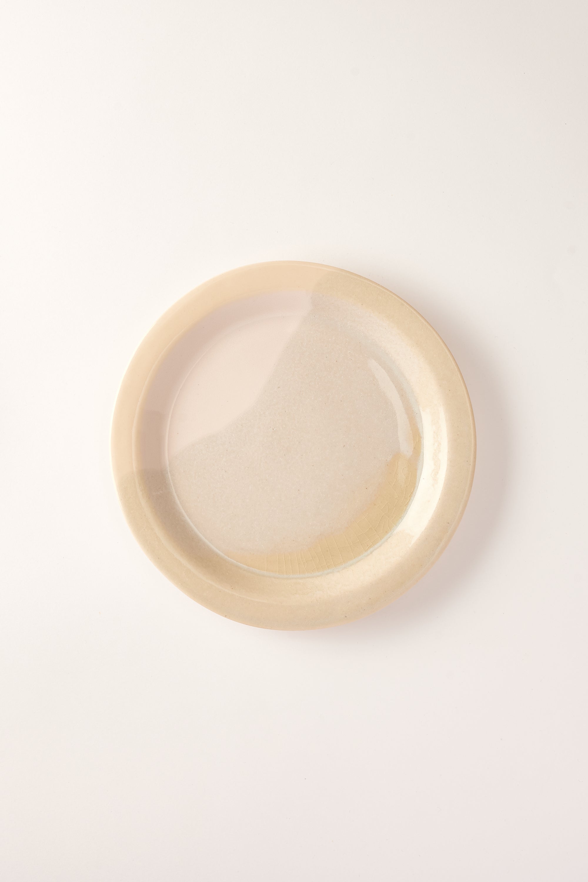 Anastasia’s Ashes Salad Plate with Petal & Sage Overglaze