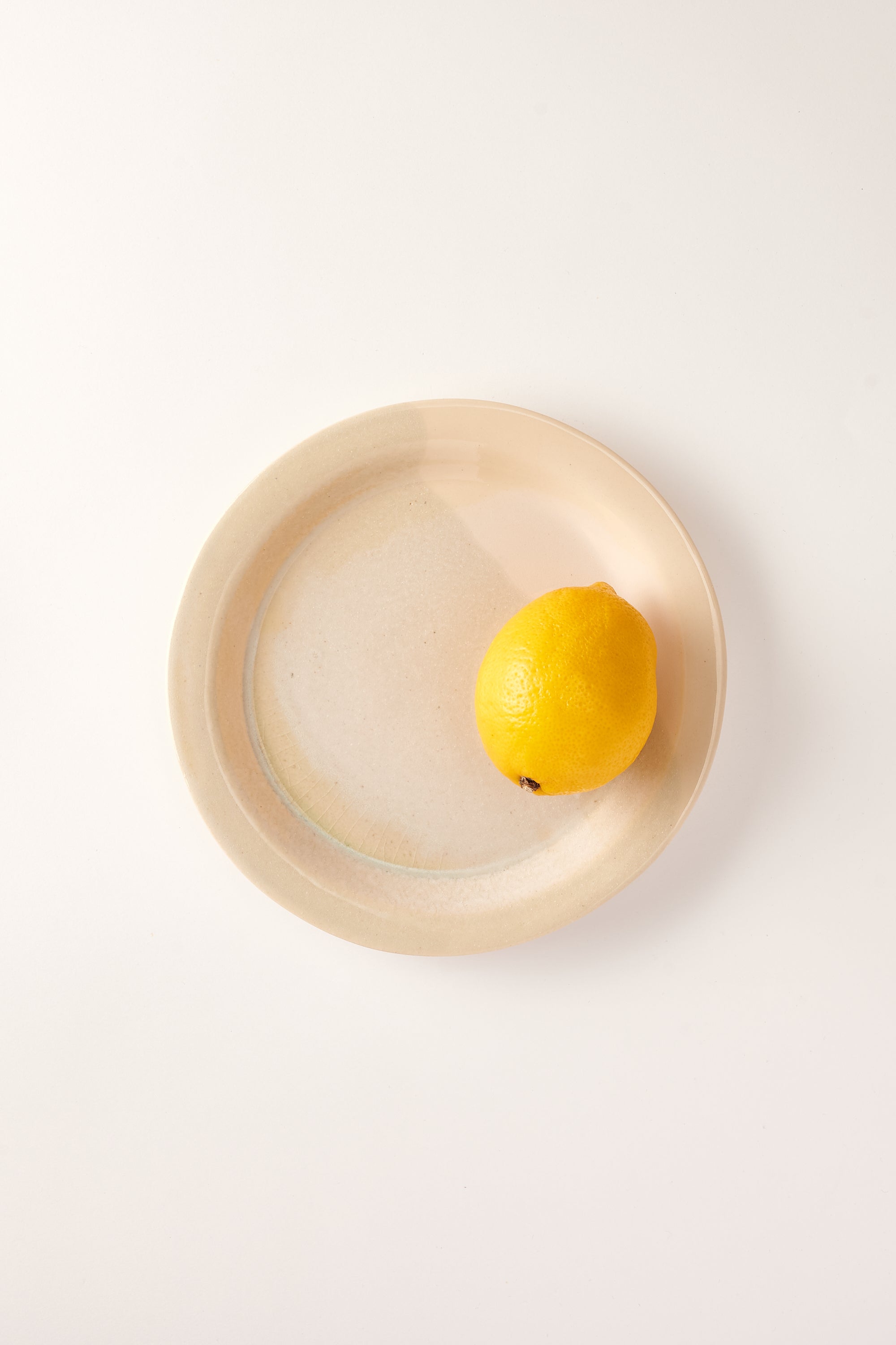 Anastasia’s Ashes Salad Plate with Petal & Sage Overglaze