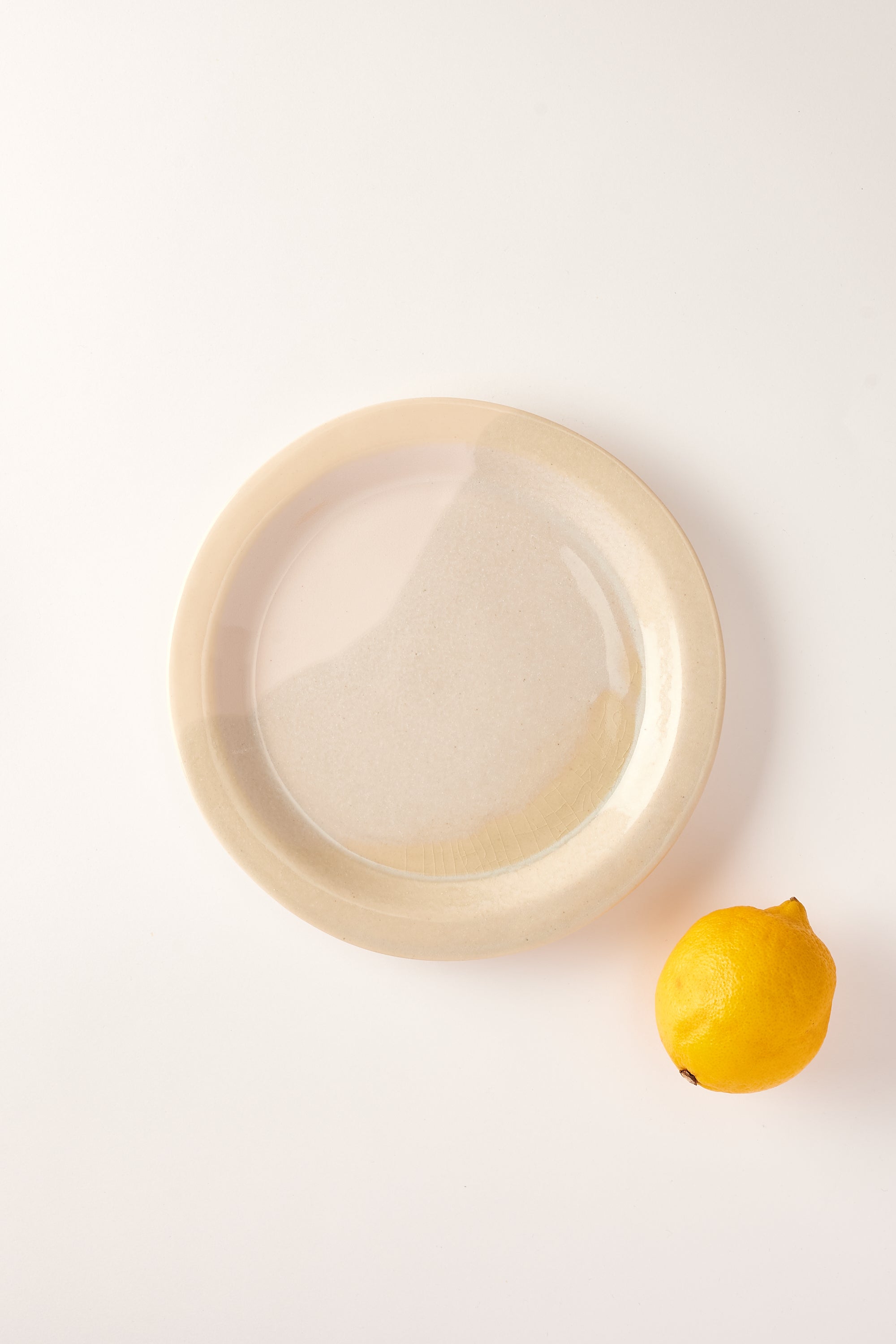 Anastasia’s Ashes Salad Plate with Petal & Sage Overglaze