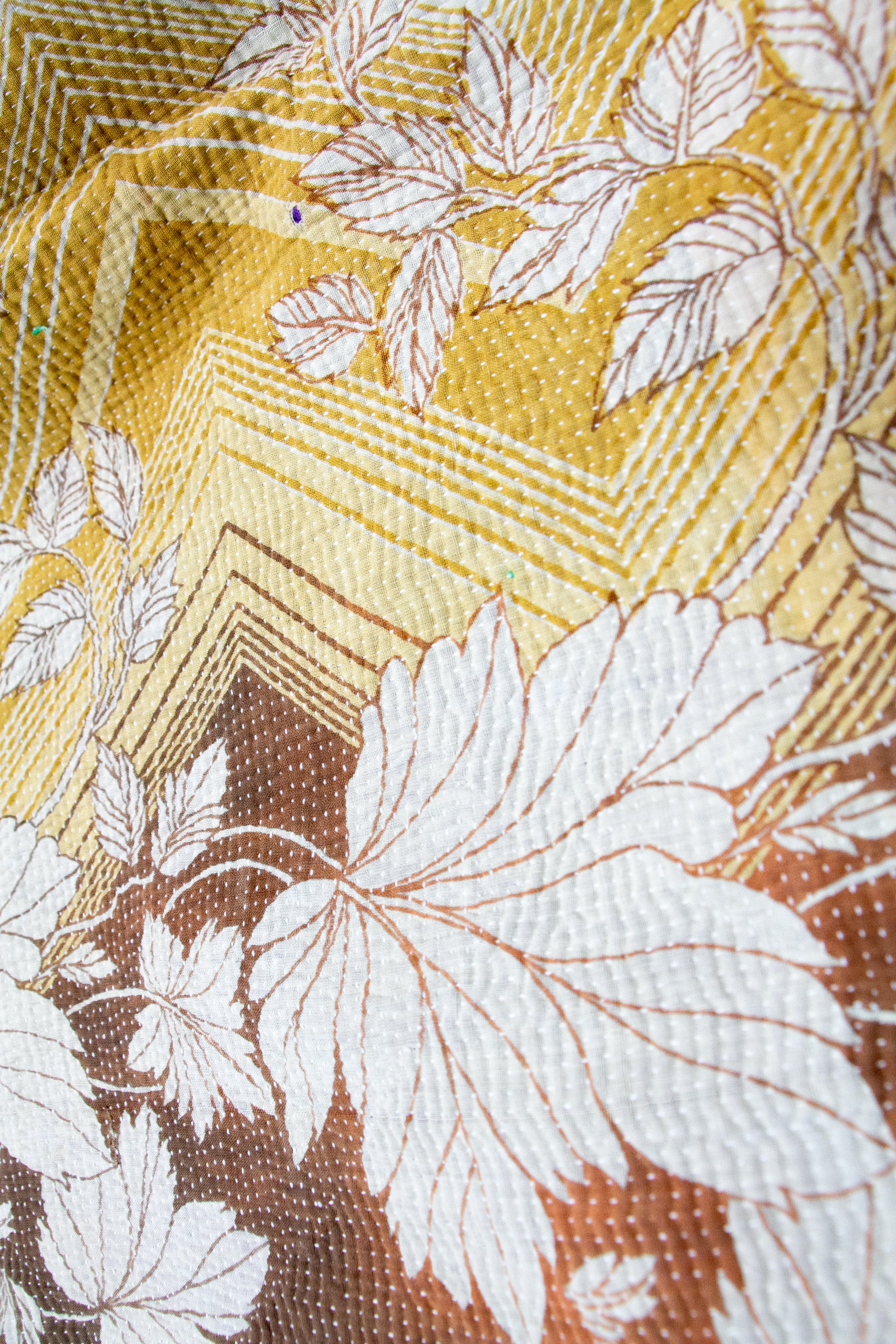 AUNTIE OTI LARGE KANTHA THROW