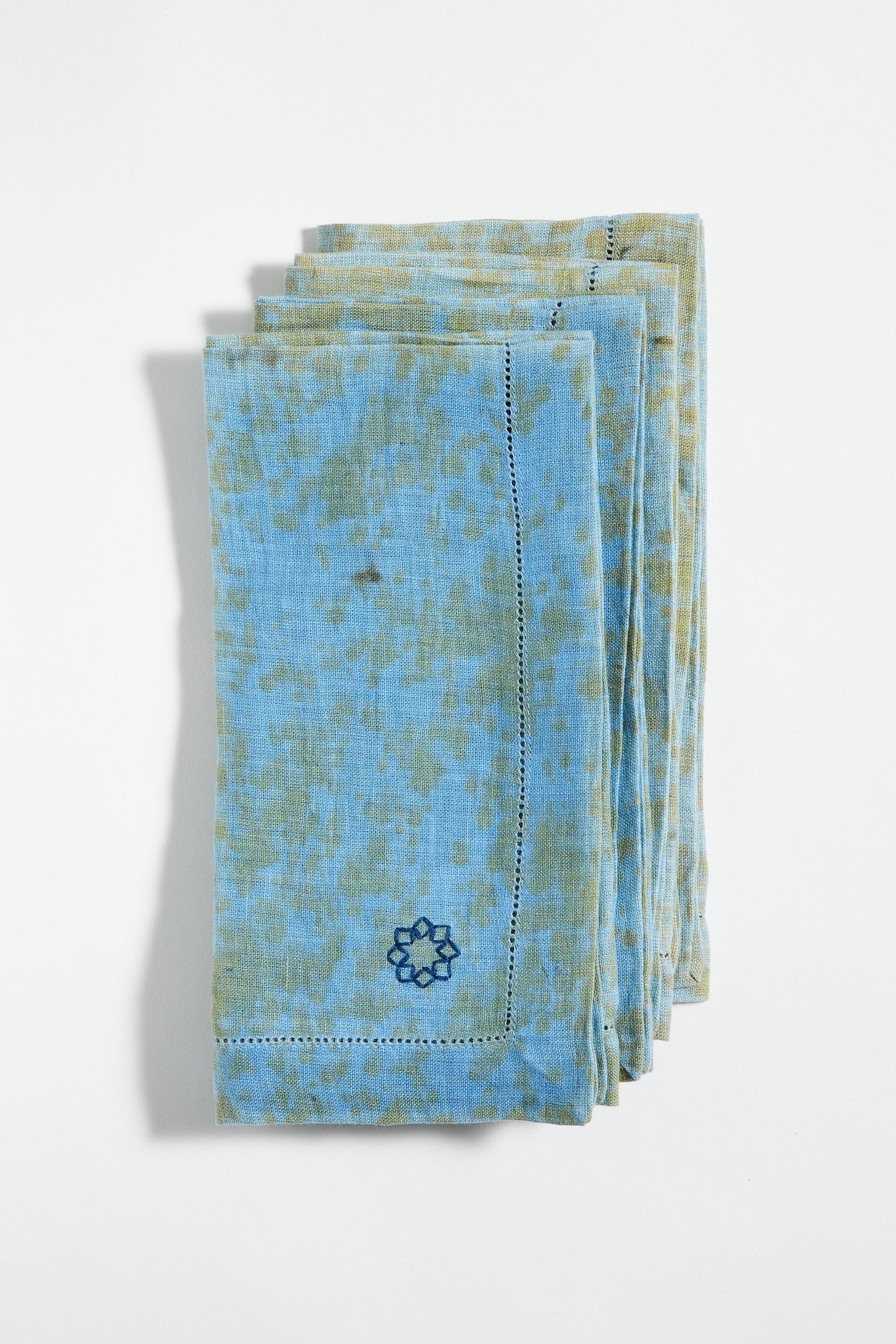 Blessed Flower Napkins Azure