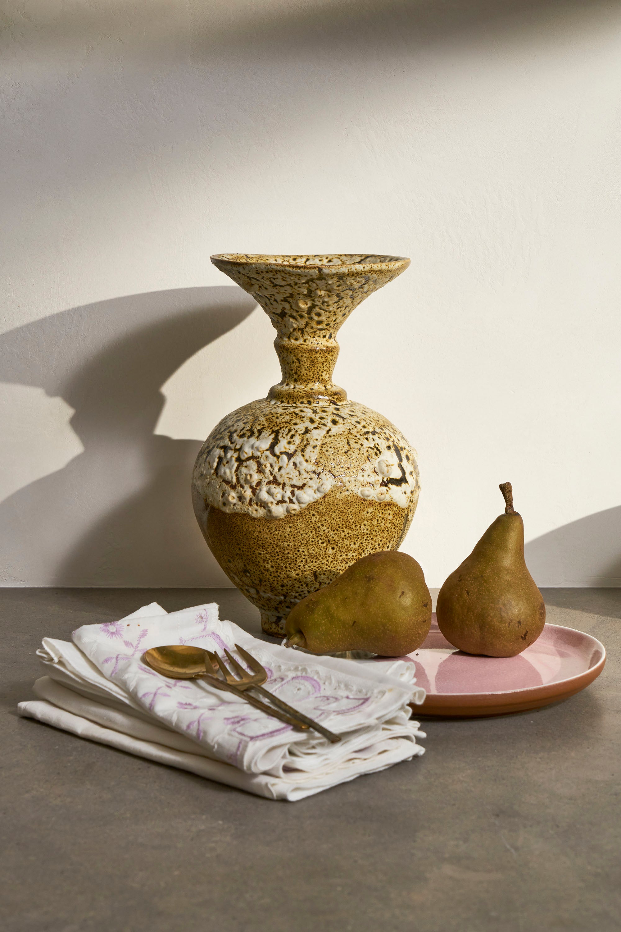 CANOA ANFORA LIMONITA VASE