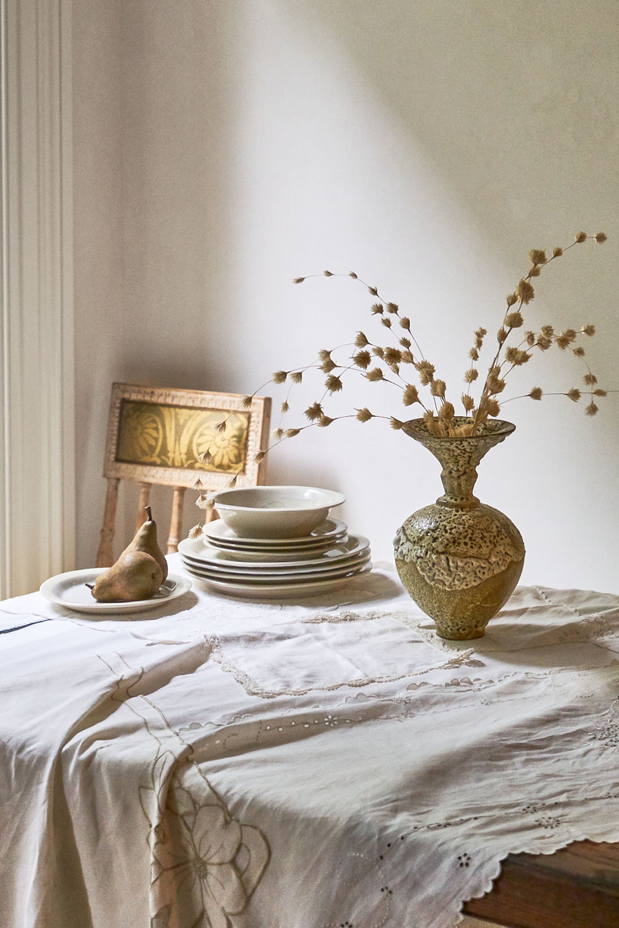 CANOA ANFORA LIMONITA VASE