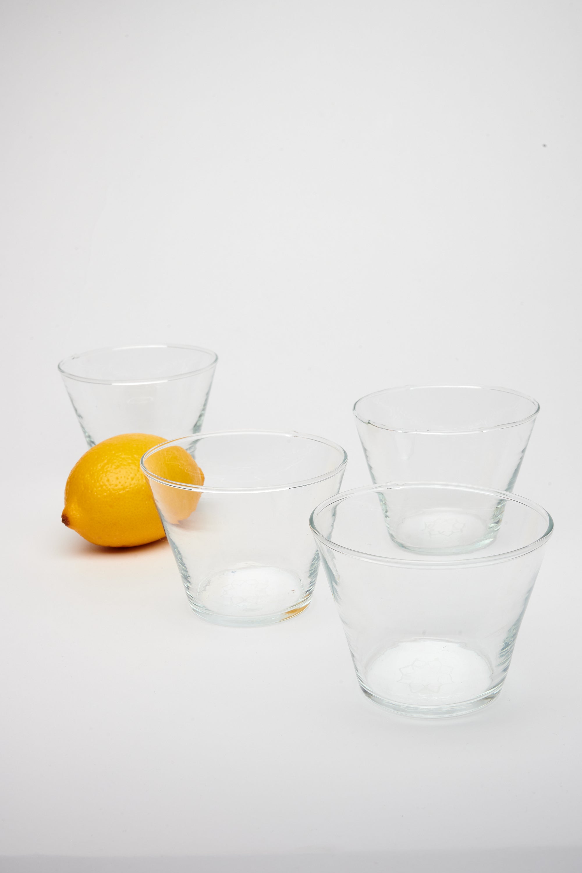 Fantastic-Not-Plastic Short Glasses in Clear