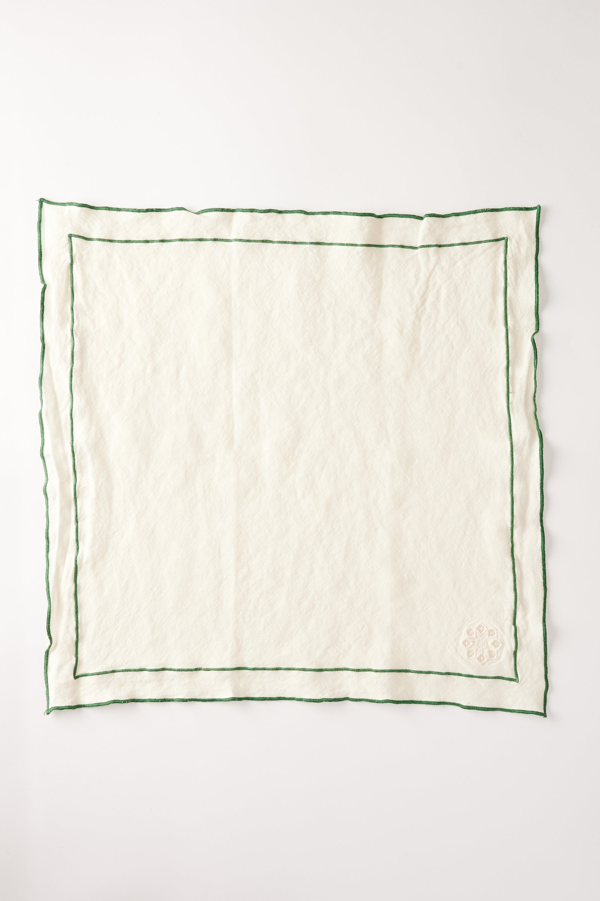 Day For Night Napkins Cream/Clover