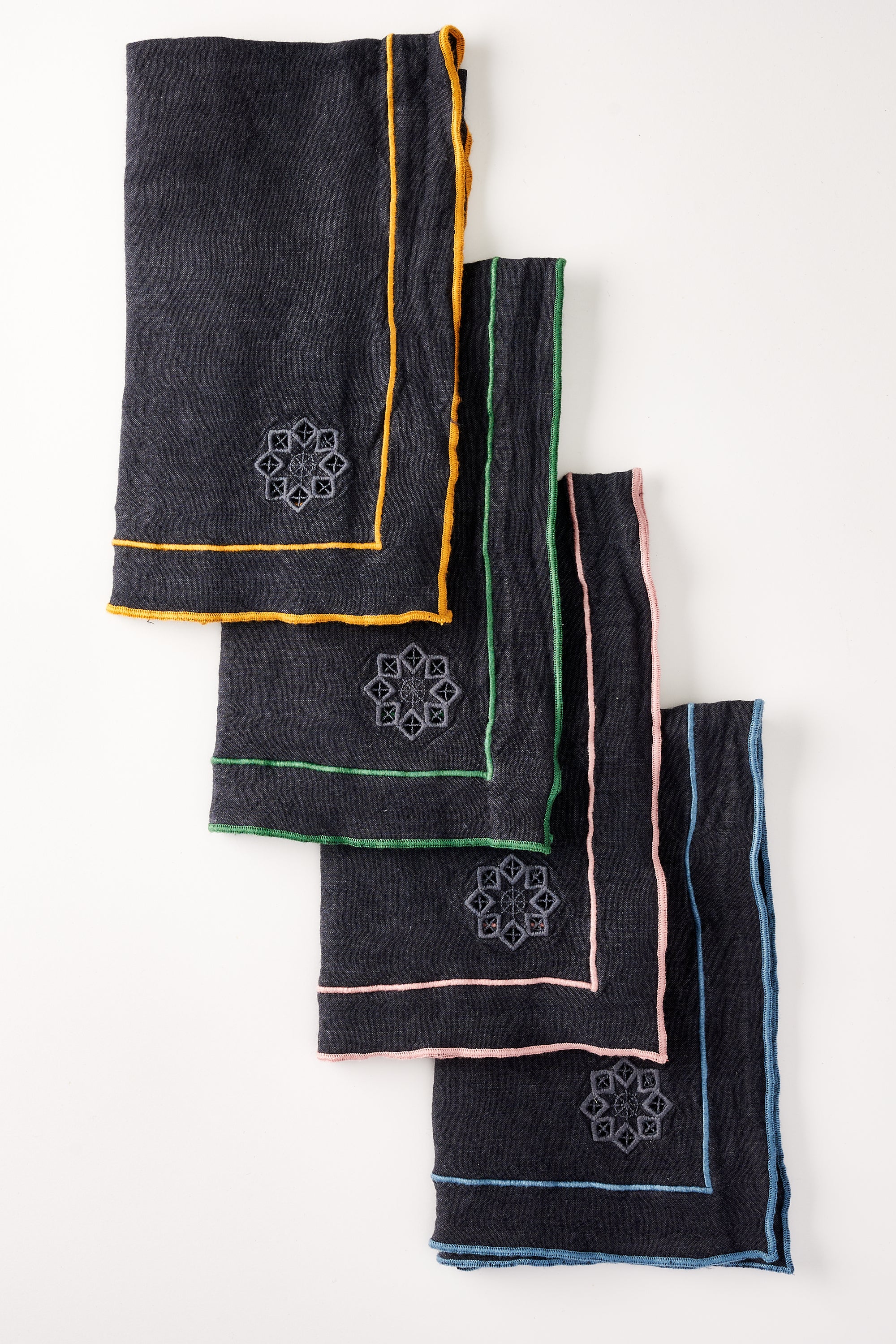 Day For Night Napkins Slate Multi Pack