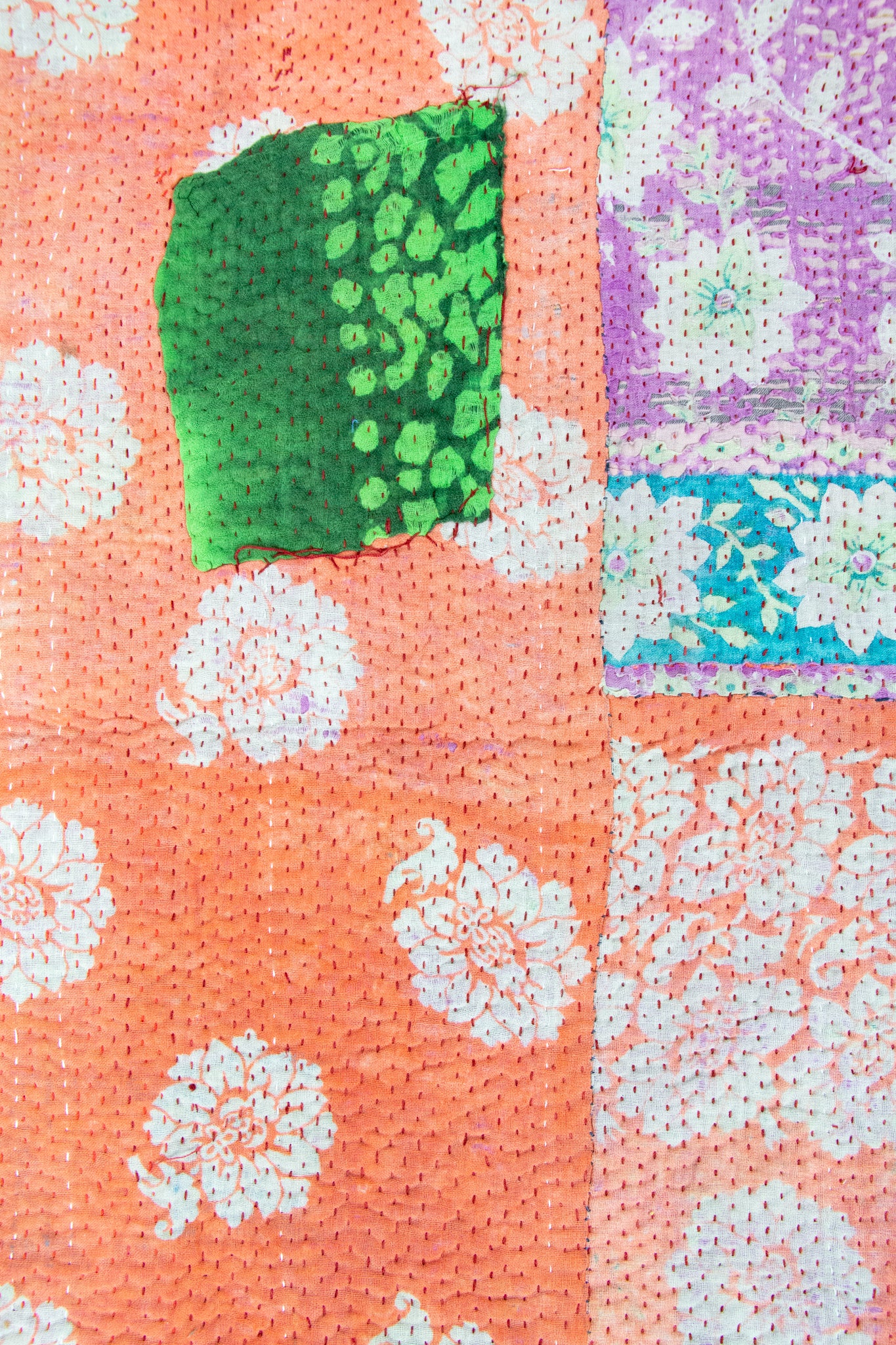 AUNTIE OTI KANTHA PILLOW CASES, SET OF 2