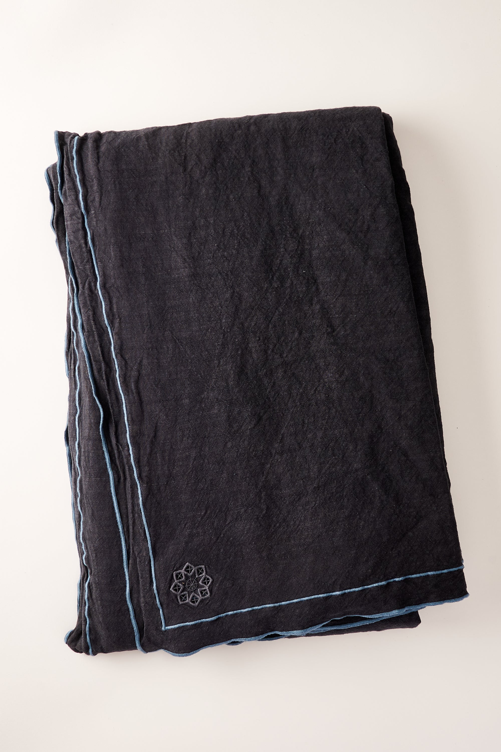 Day for Night Tablecloth Slate/Ink