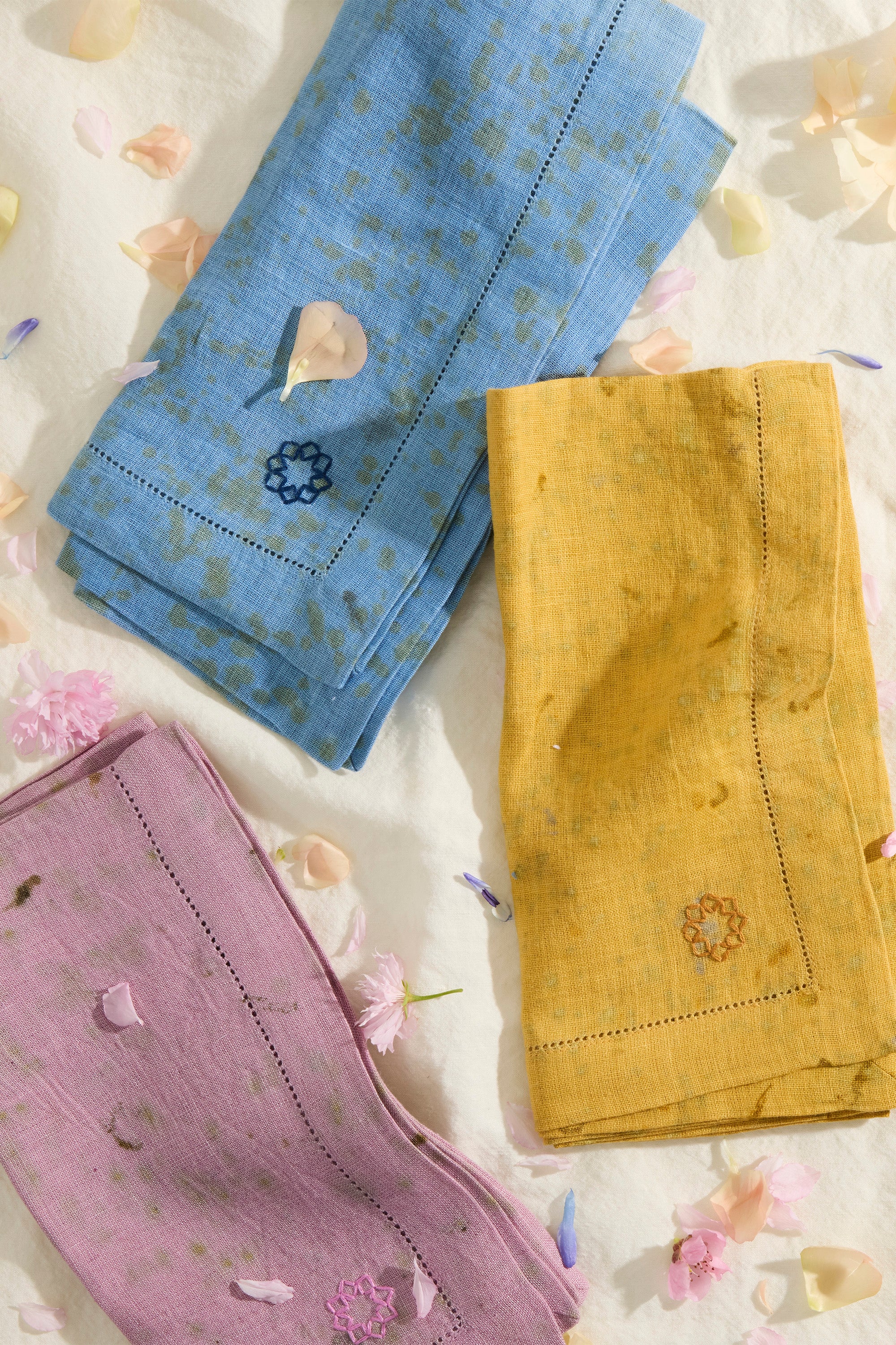 Blessed Flower Napkins Marigold