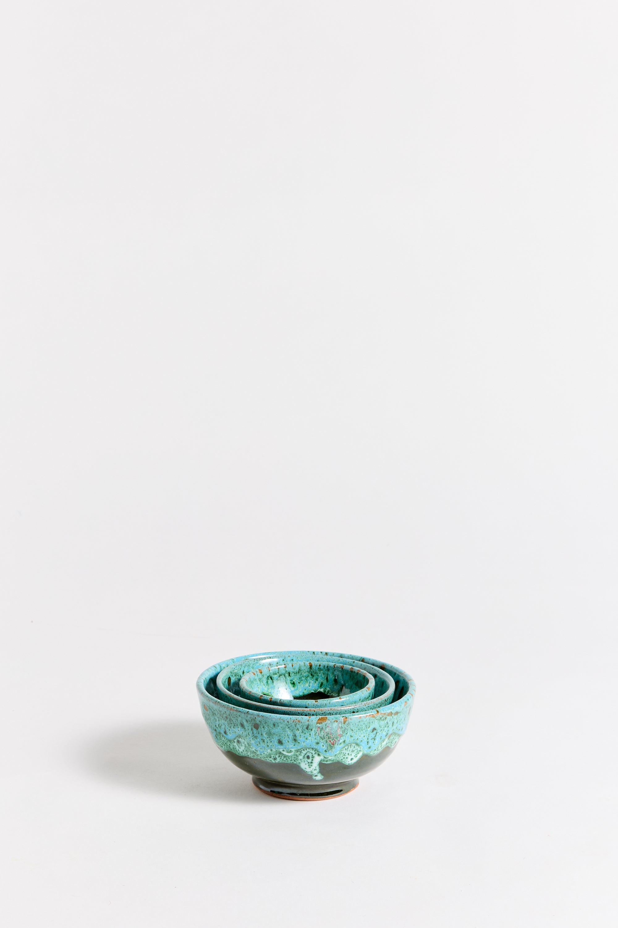 Marrakechi Azure Ceramic Bowl Set of 3