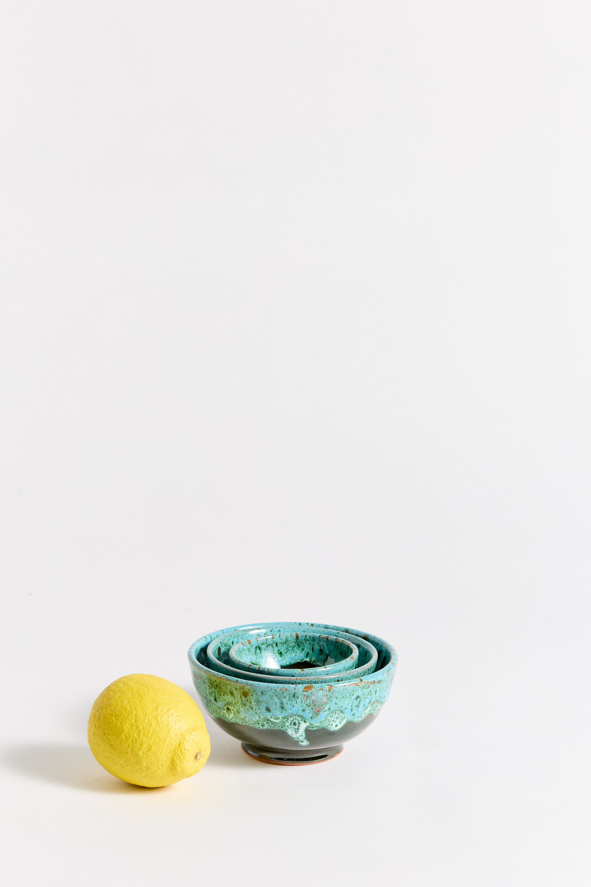Marrakechi Azure Ceramic Bowl Set of 3