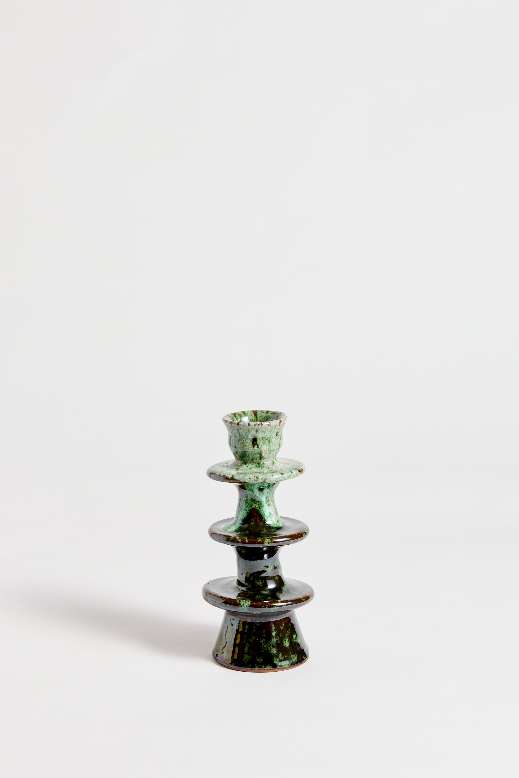 Marrakechi Rose Ceramic Candlestick