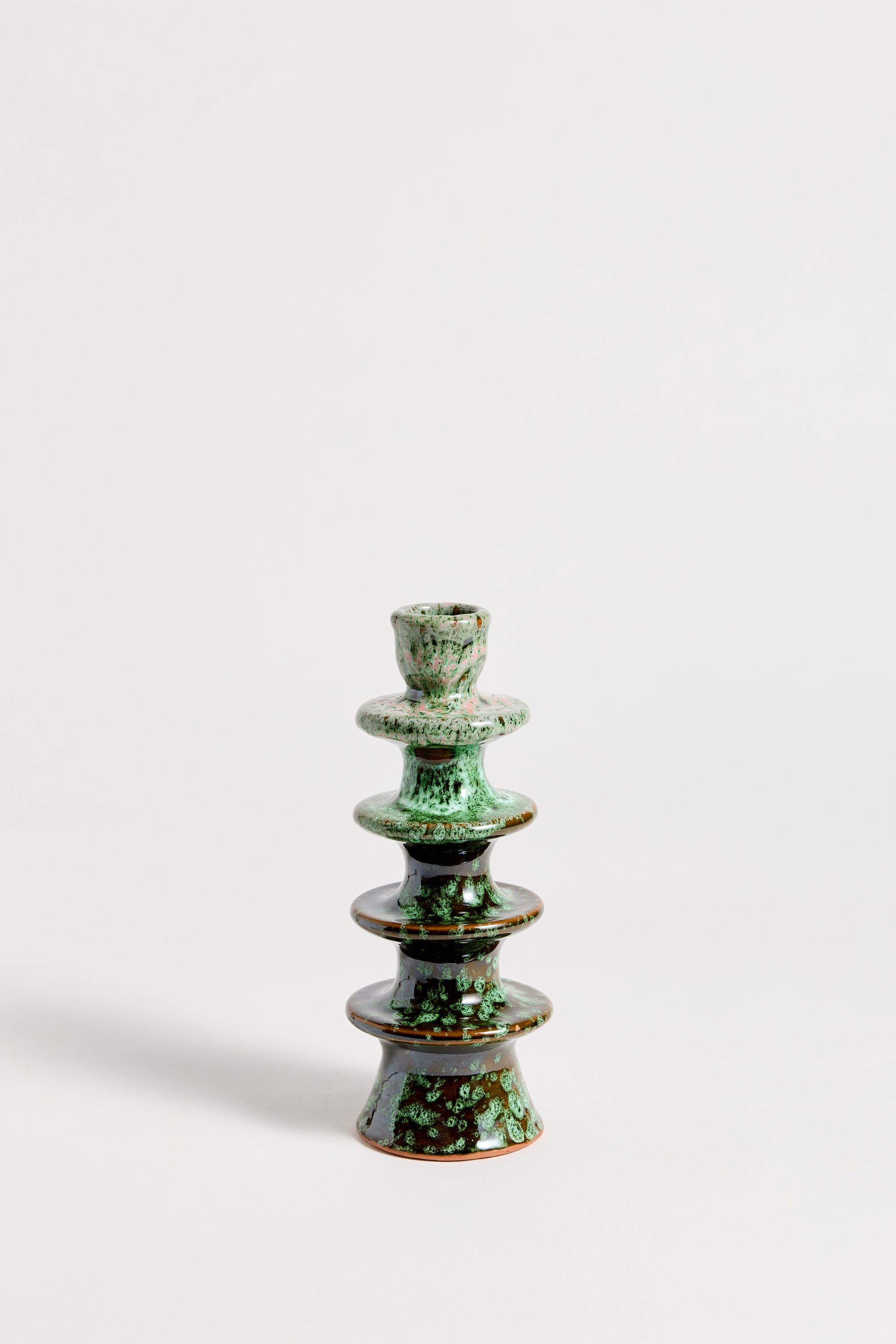 Marrakechi Rose Ceramic Candlestick