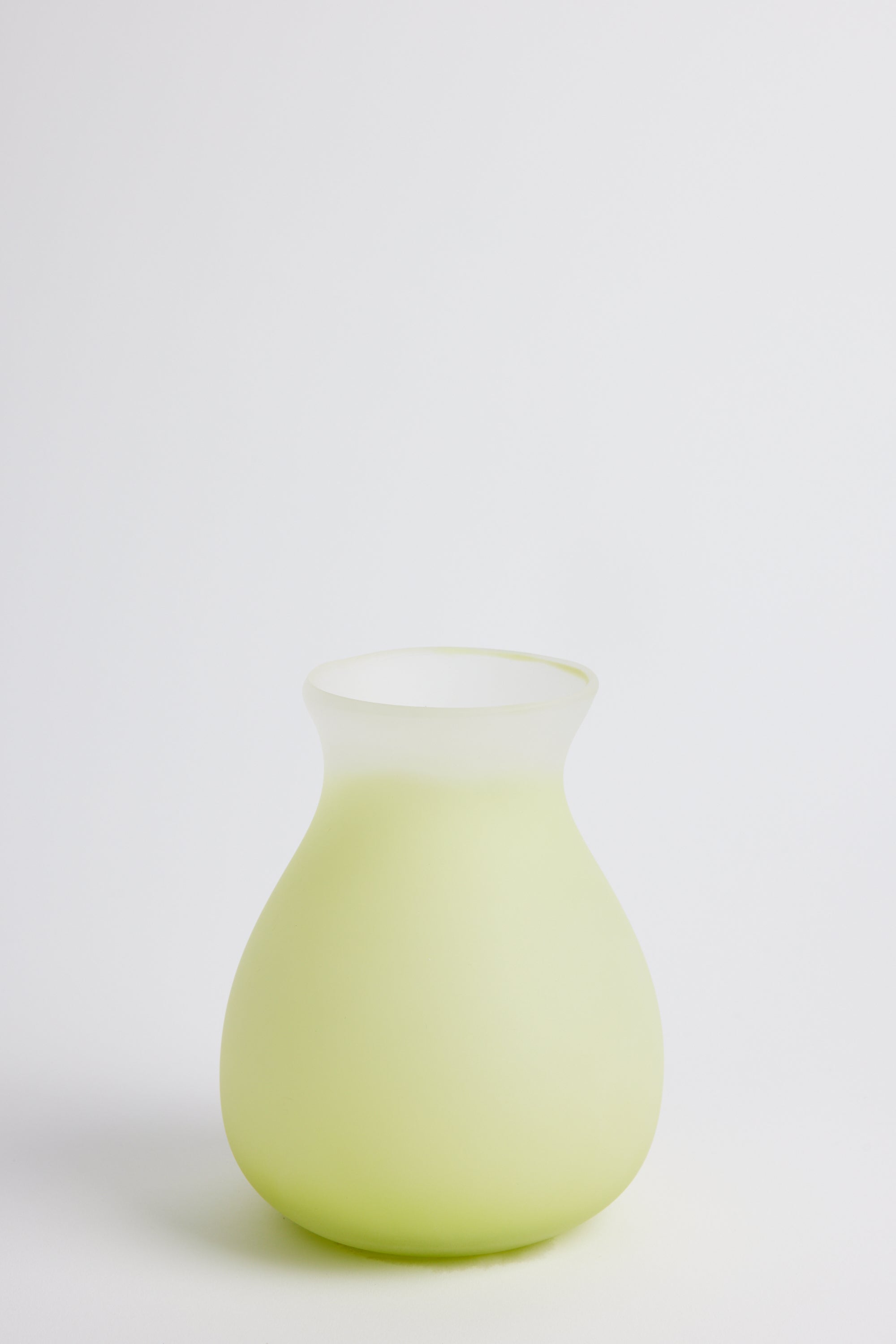 Michael Anchin Frosted Green Vase