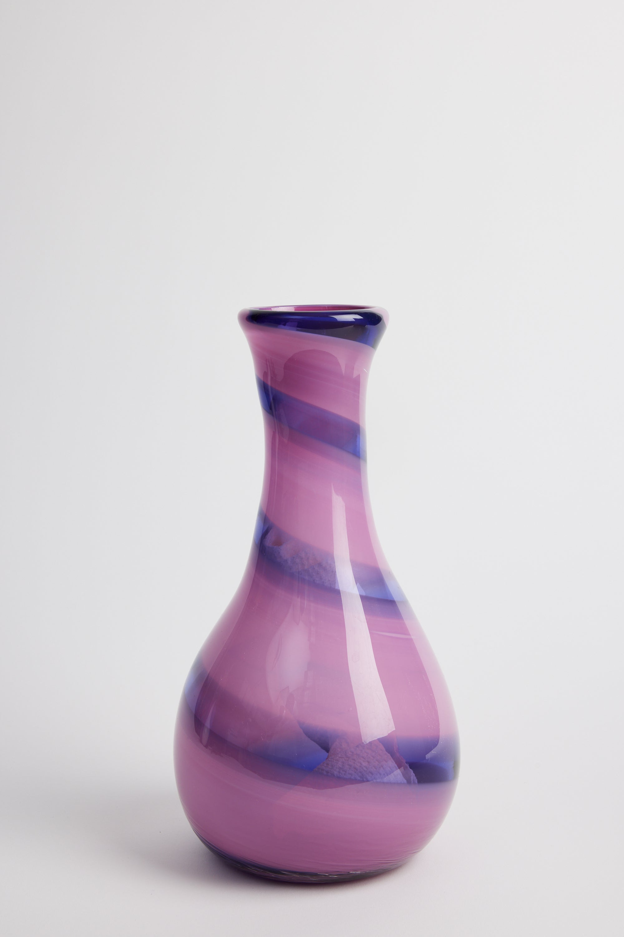 Michael Anchin Purple Twist Vase