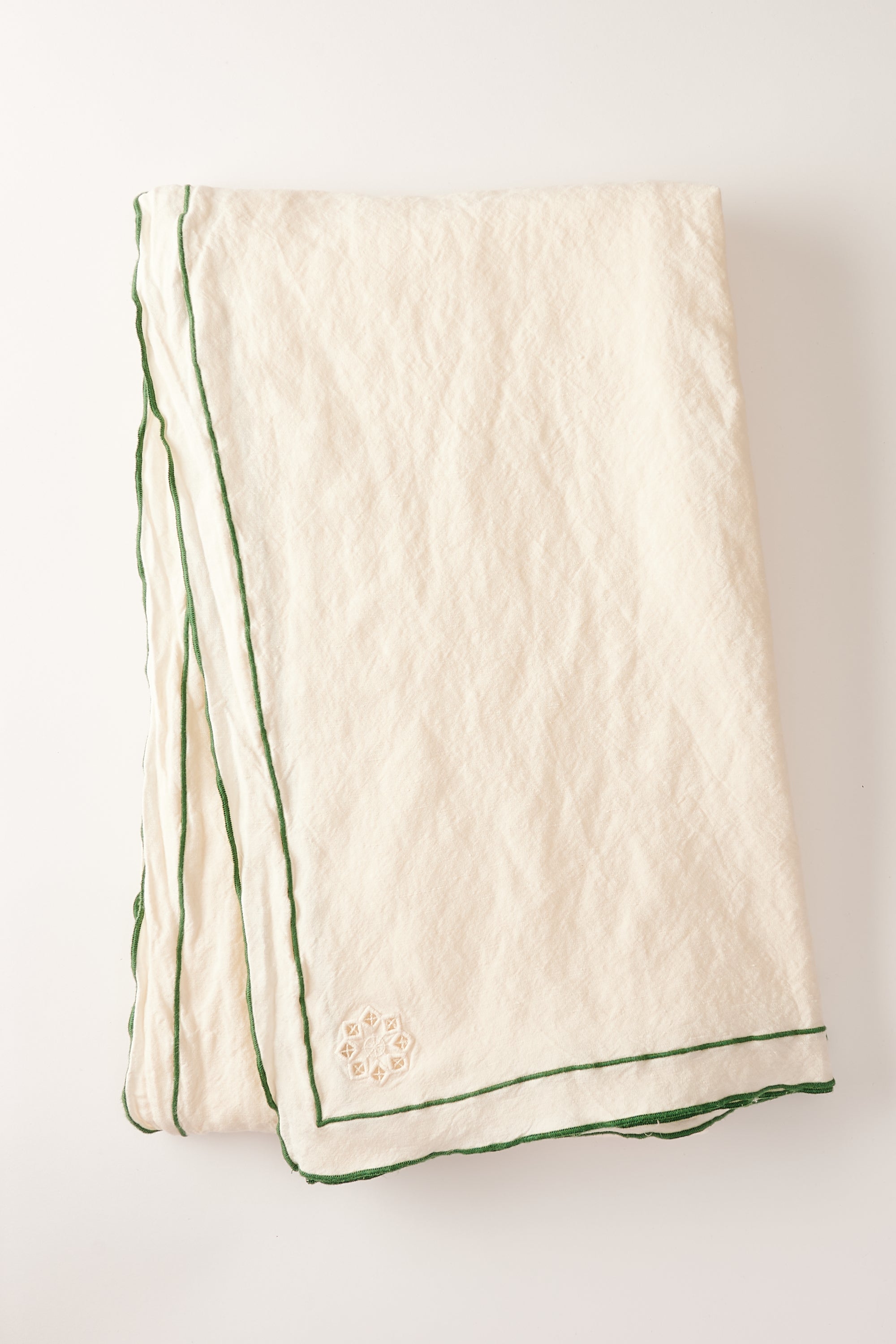 Day for Night Tablecloth Cream/Clover