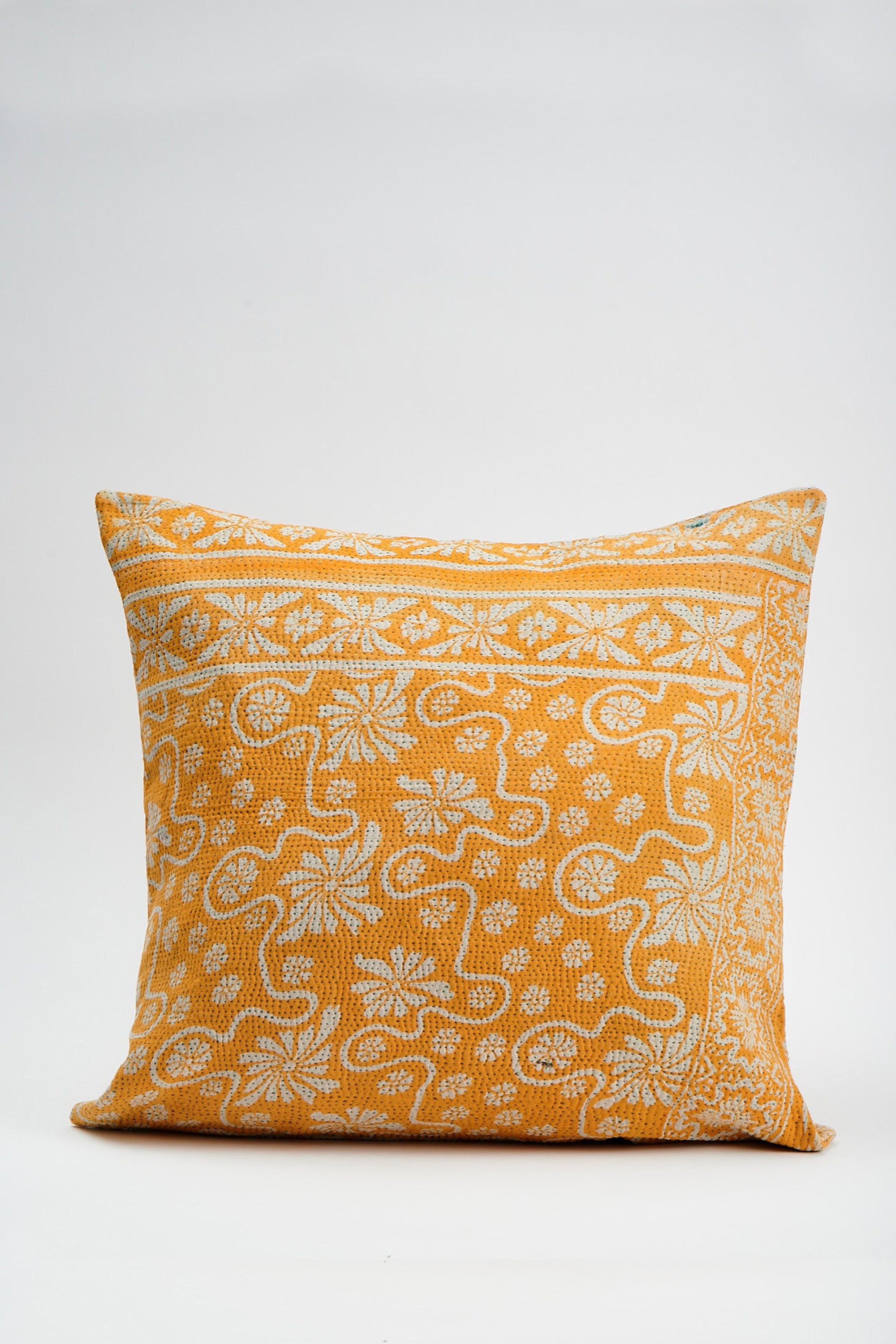 AUNTIE OTI UPCYCLED KANTHA PILLOW CASE