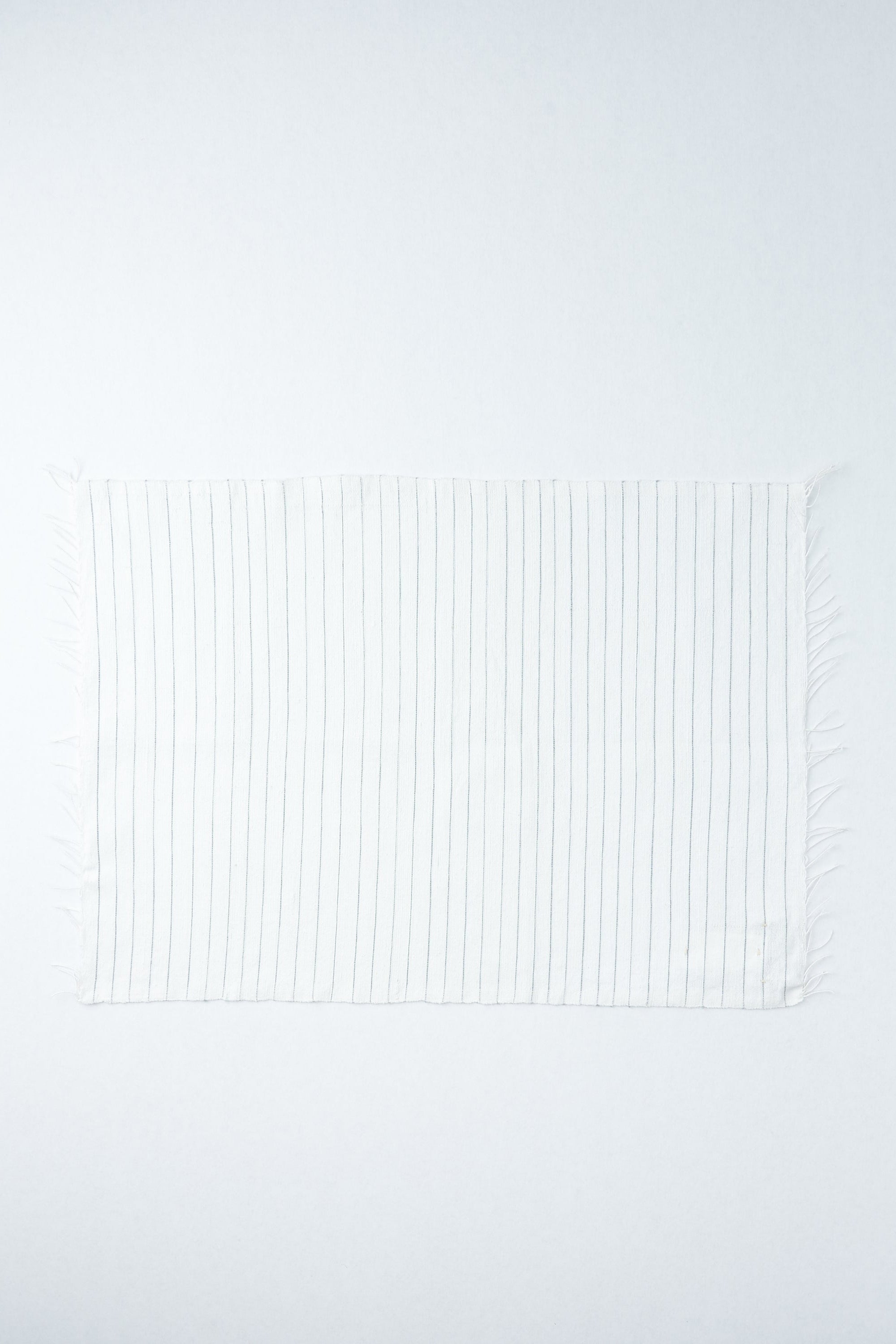 Rentrayage I Sammy Ethiopia White and Grey Placemats, set of 2