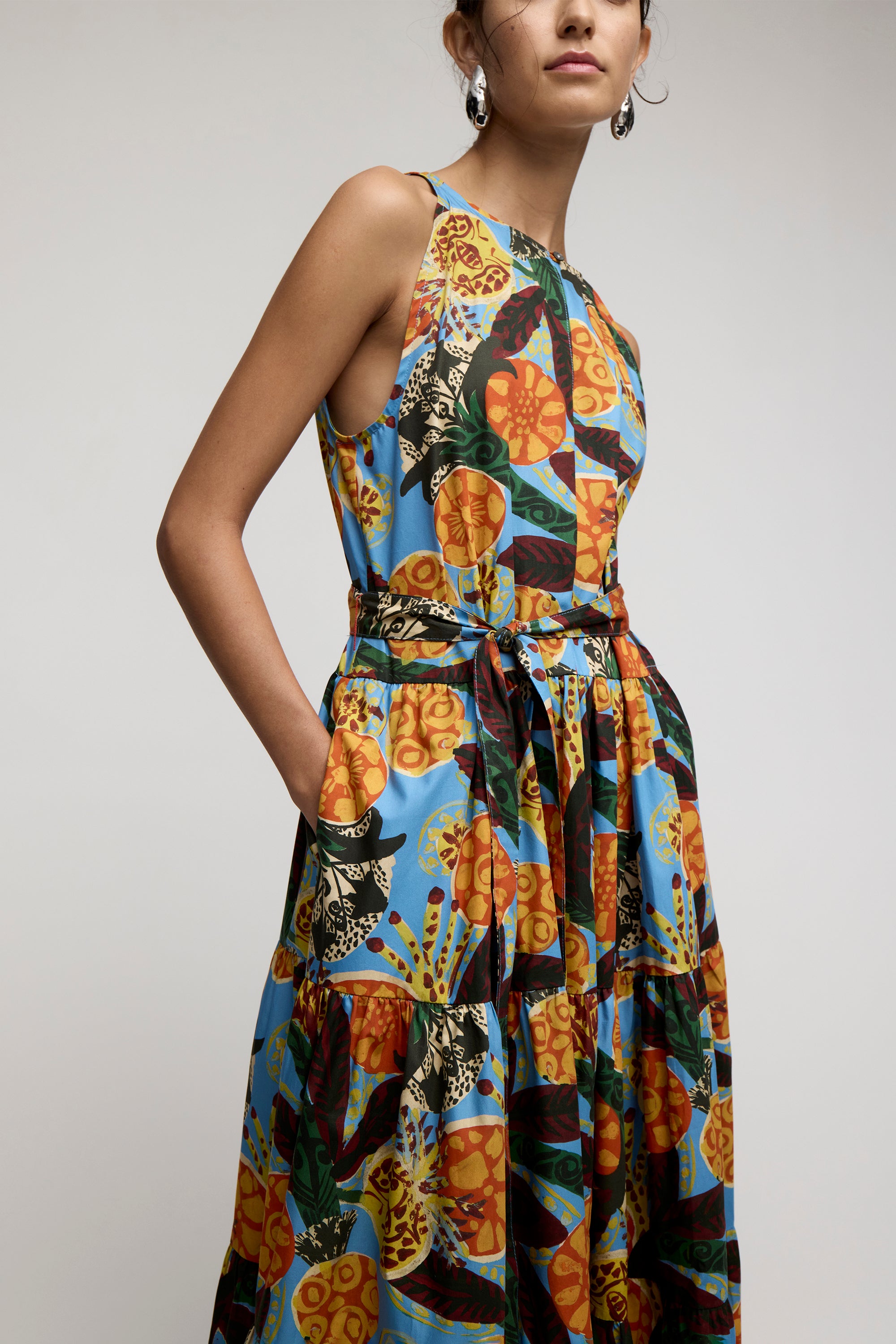 Indio Rose Dress in Sicilian Fruit