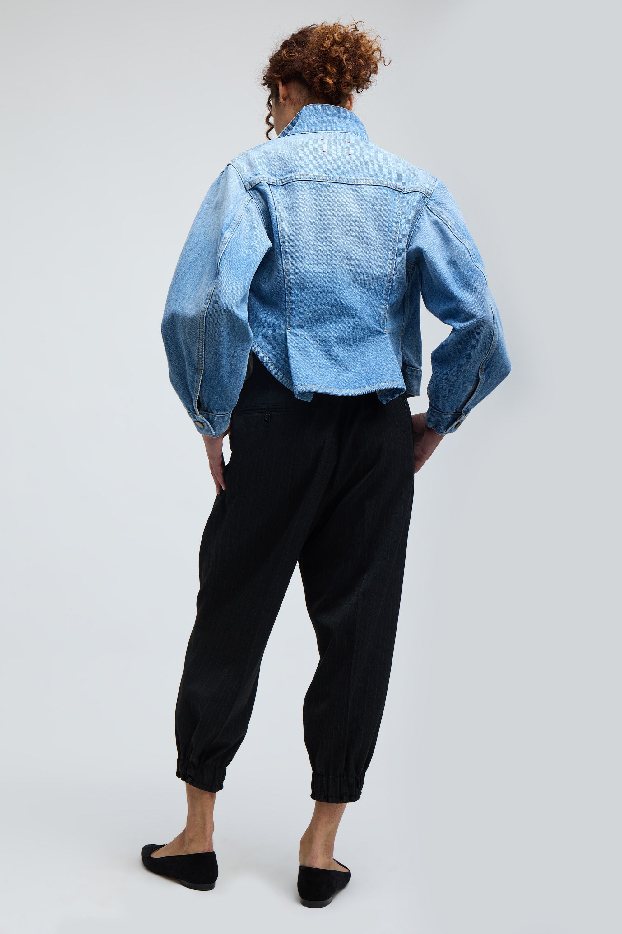 SILVER LAKE DENIM JACKET (LIGHT WASH BLUE) – Rentrayage