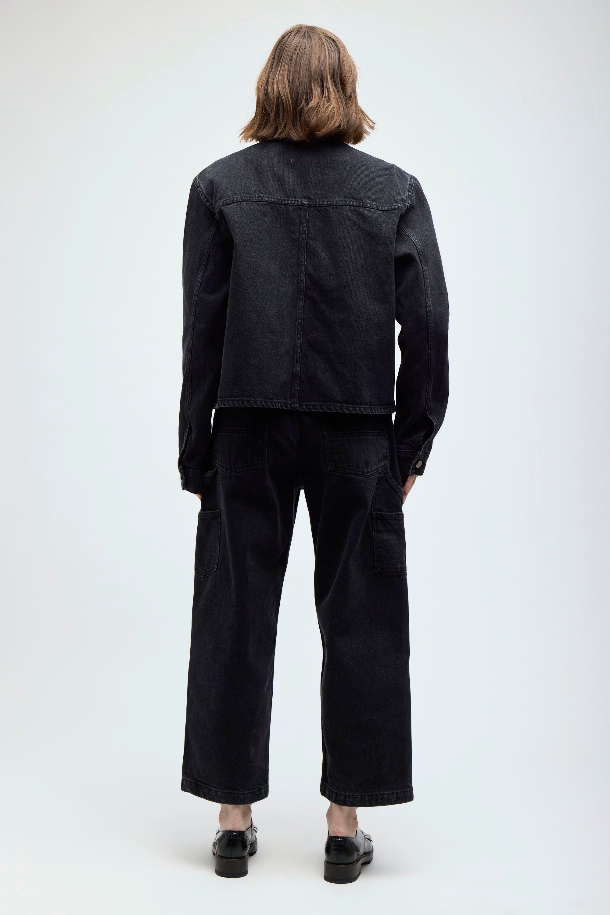 WORKMAN DENIM JACKET BLACK – Rentrayage