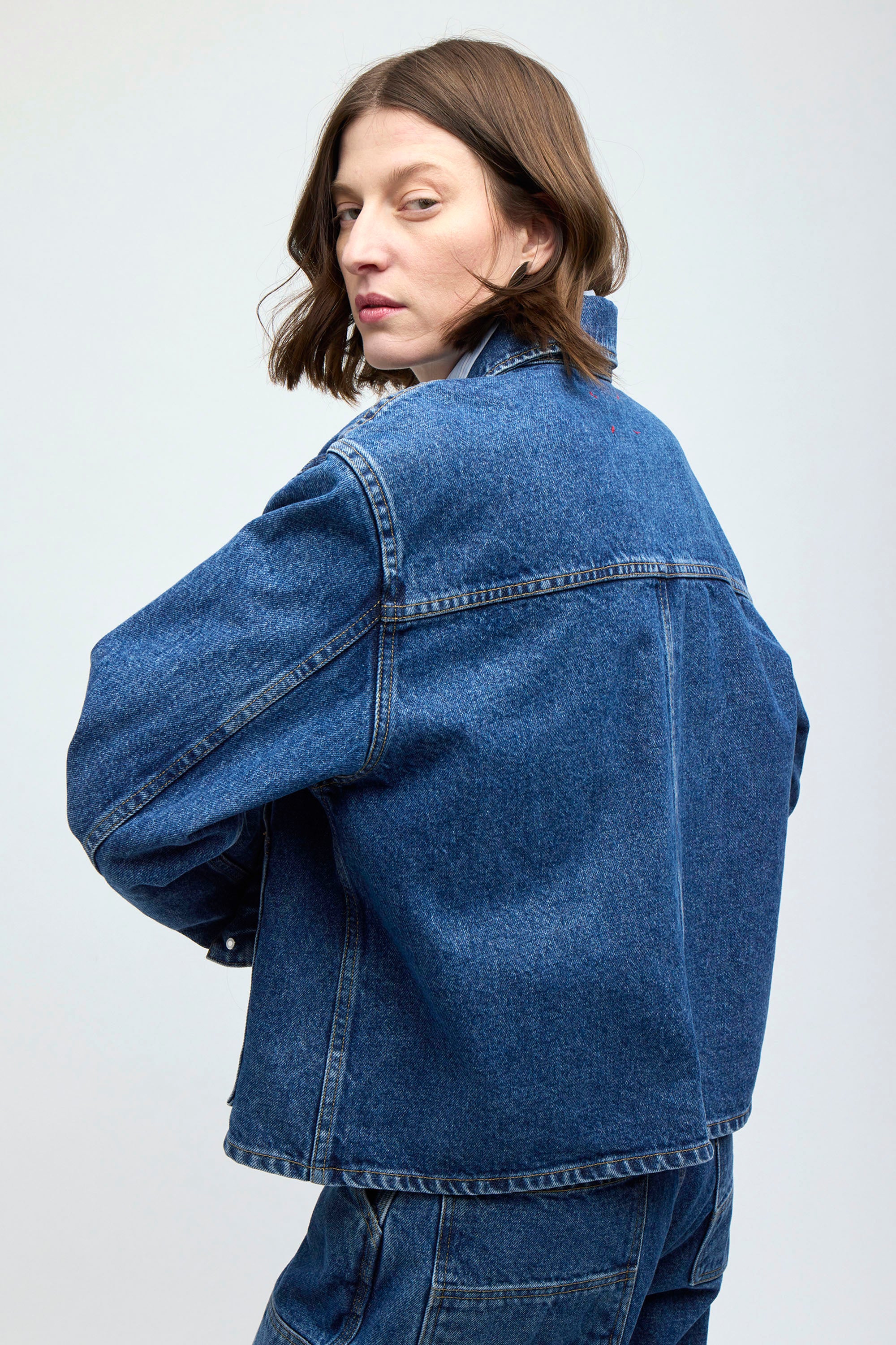 WORKMAN DENIM JACKET BLUE – Rentrayage
