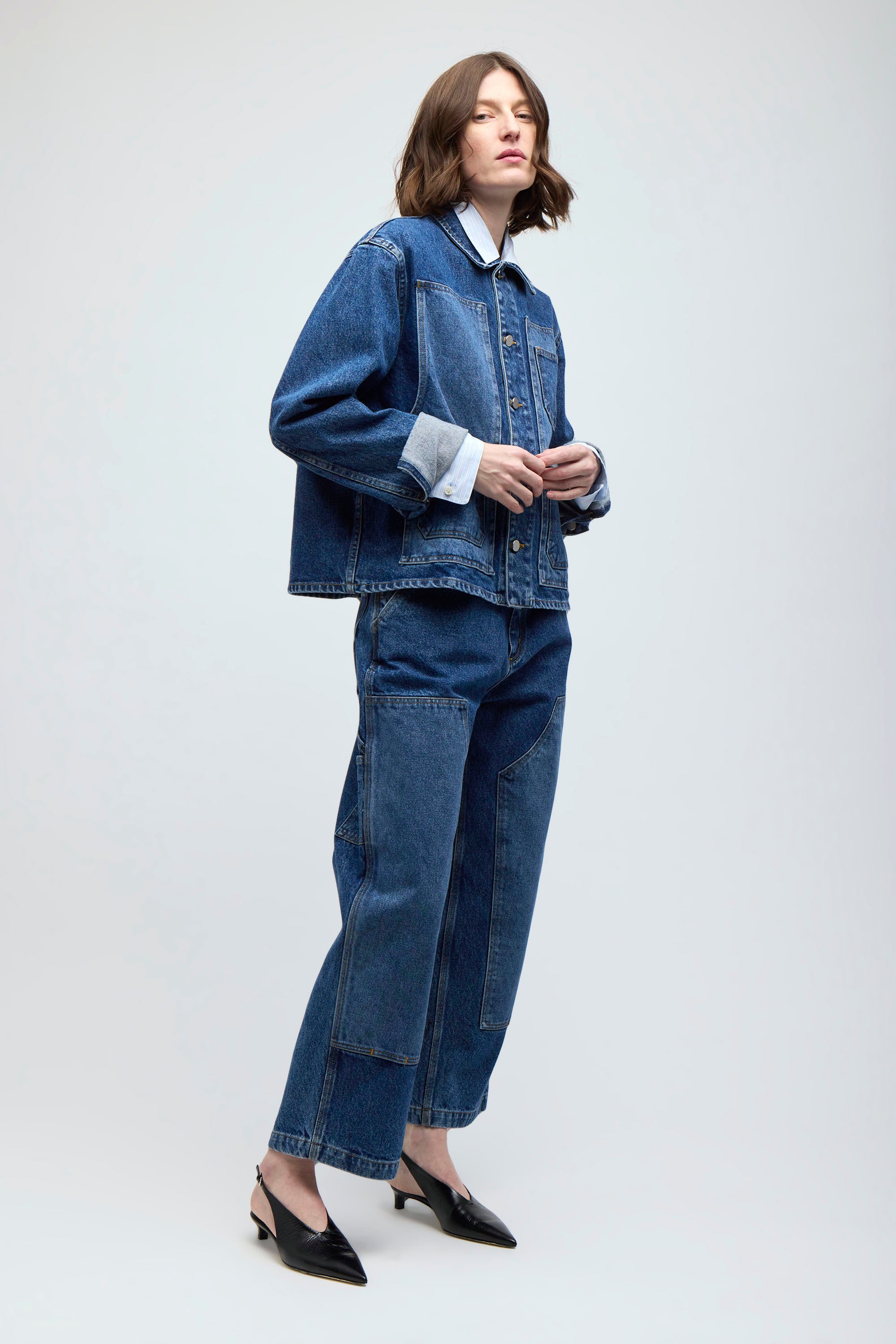 WORKMAN DENIM JACKET BLUE – Rentrayage
