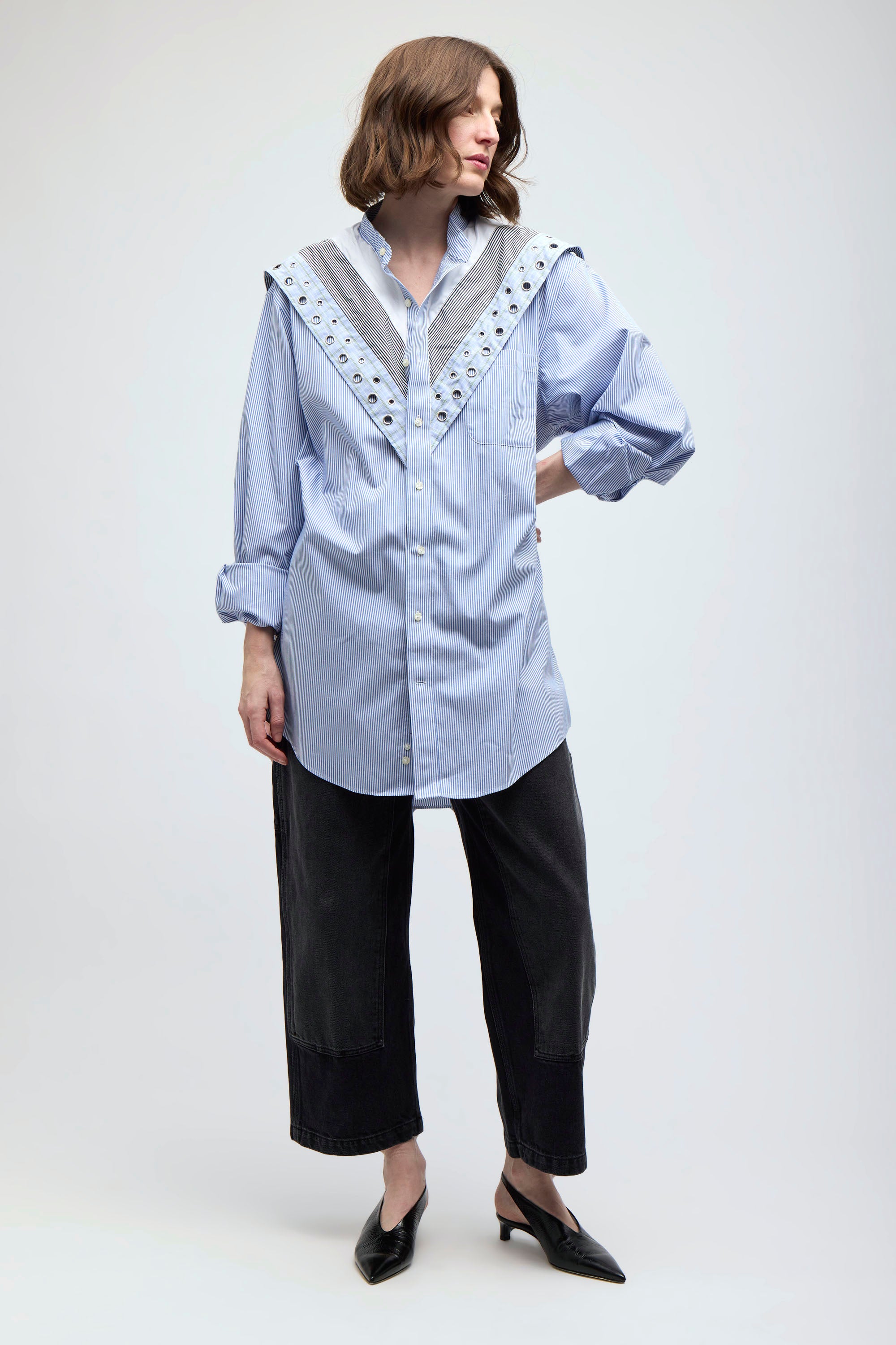 Sailor Shirt with Grommets