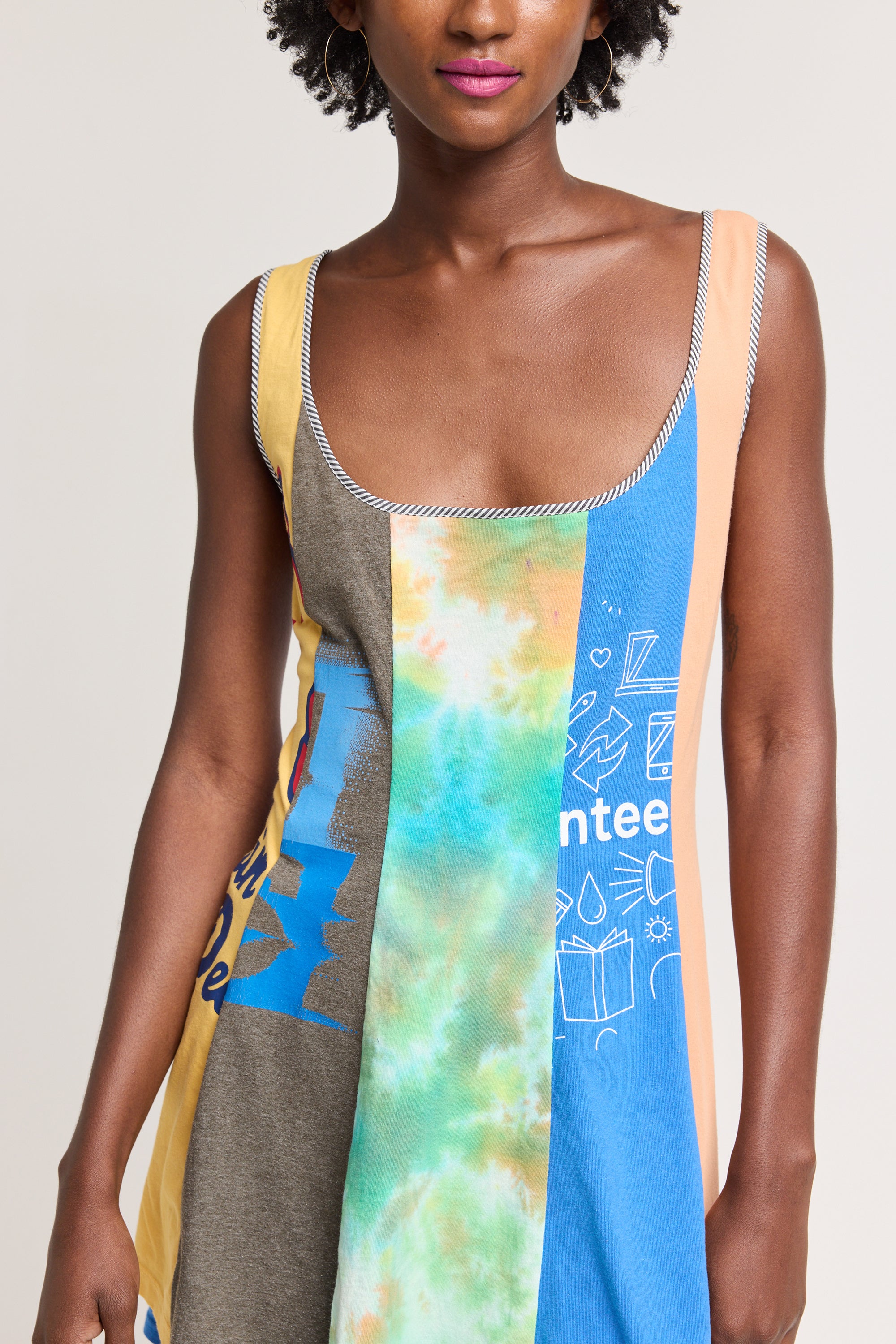 Tie-Dye Day-Z Dancehall Top