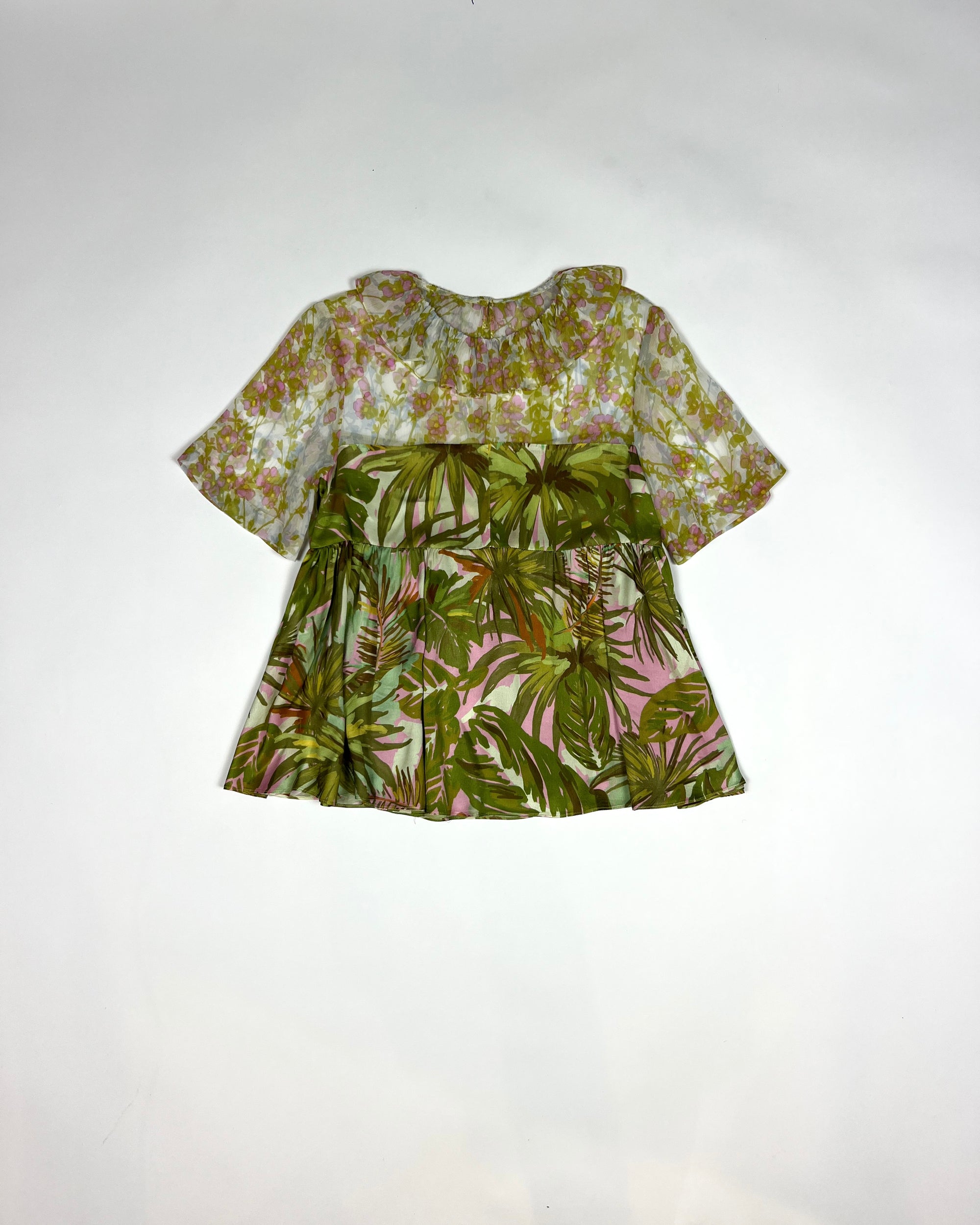 Minx Pleated Collar Top