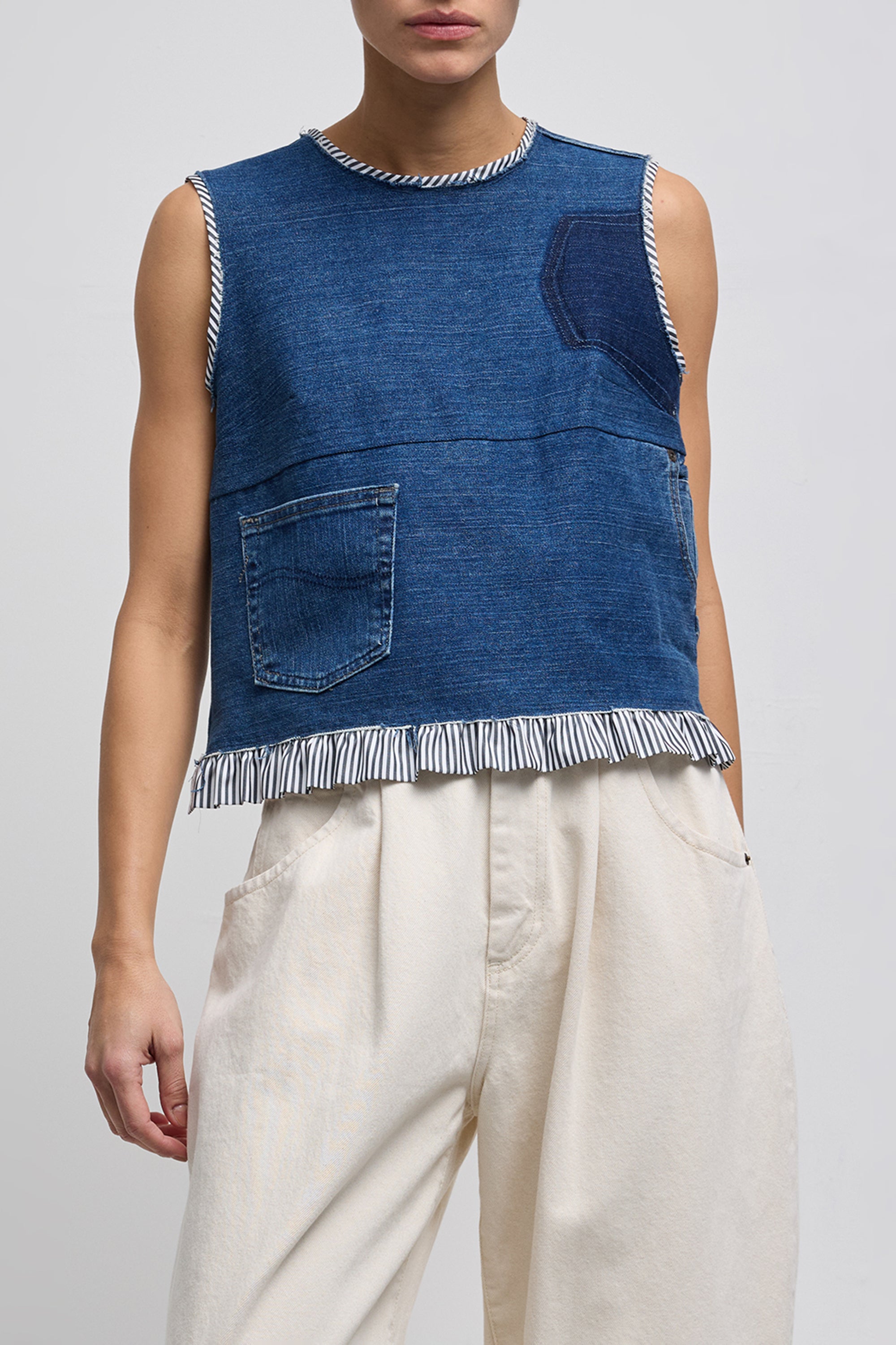 Soundclash Denim Top