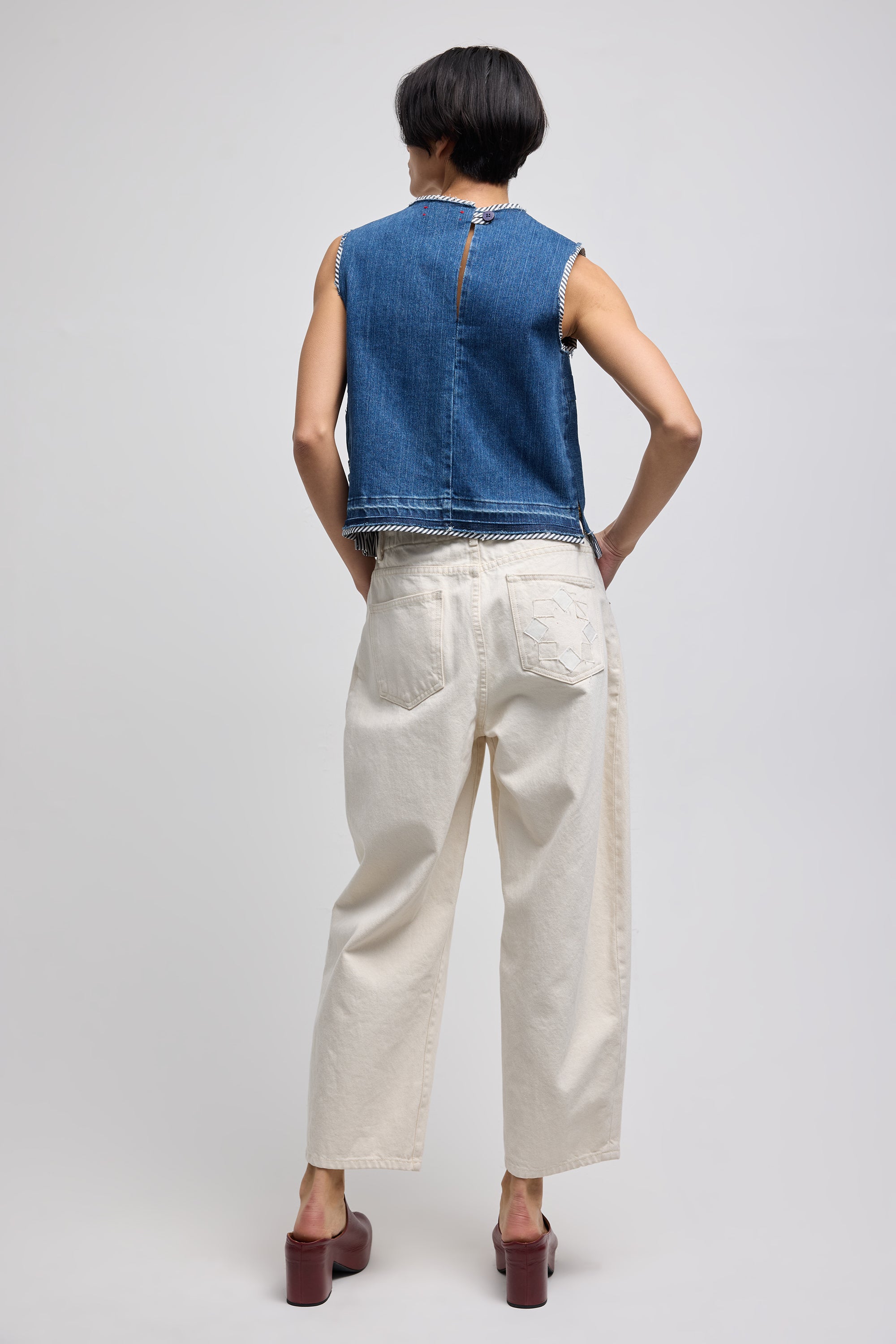 Soundclash Denim Top