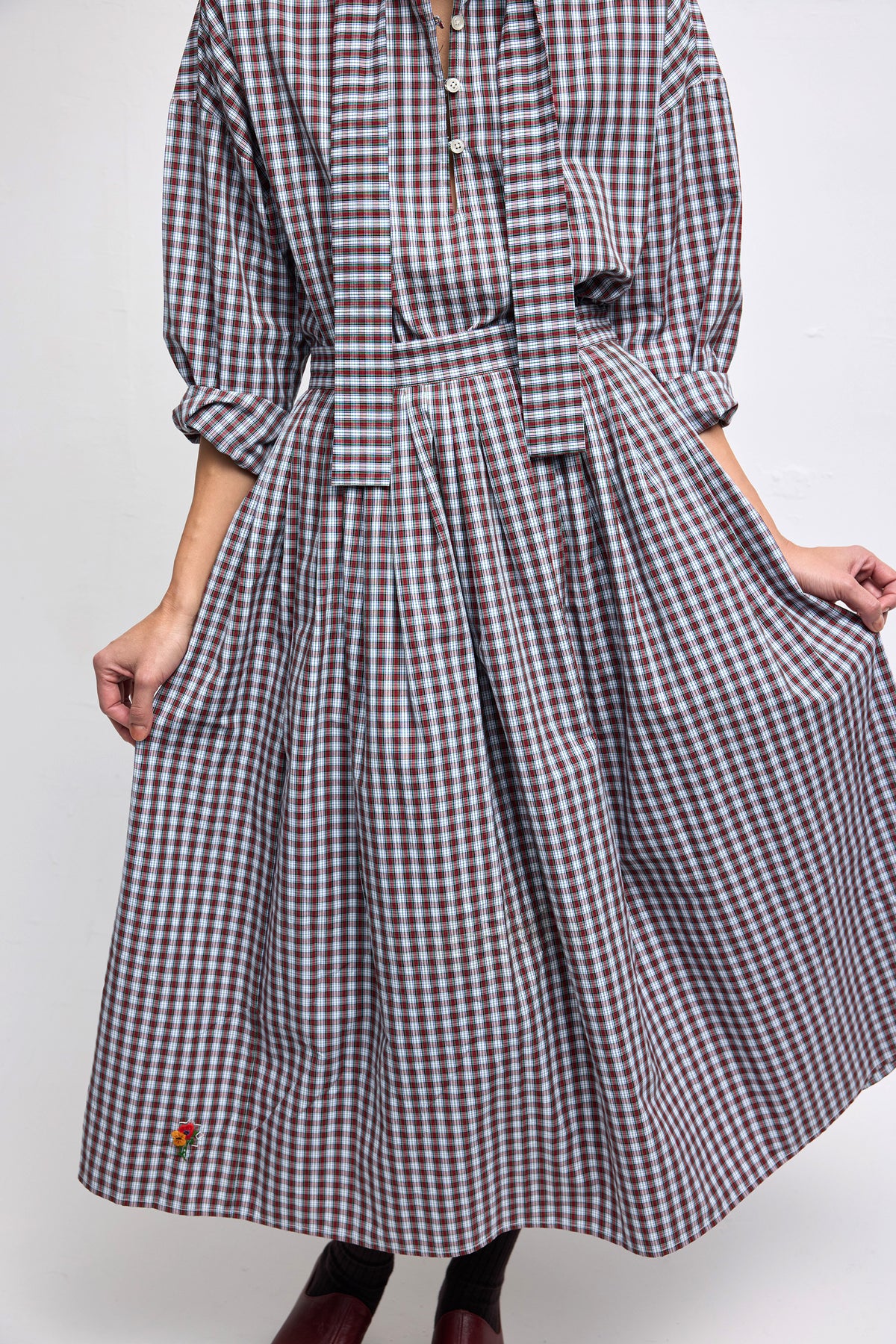 Brunblakk Meadow Skirt
