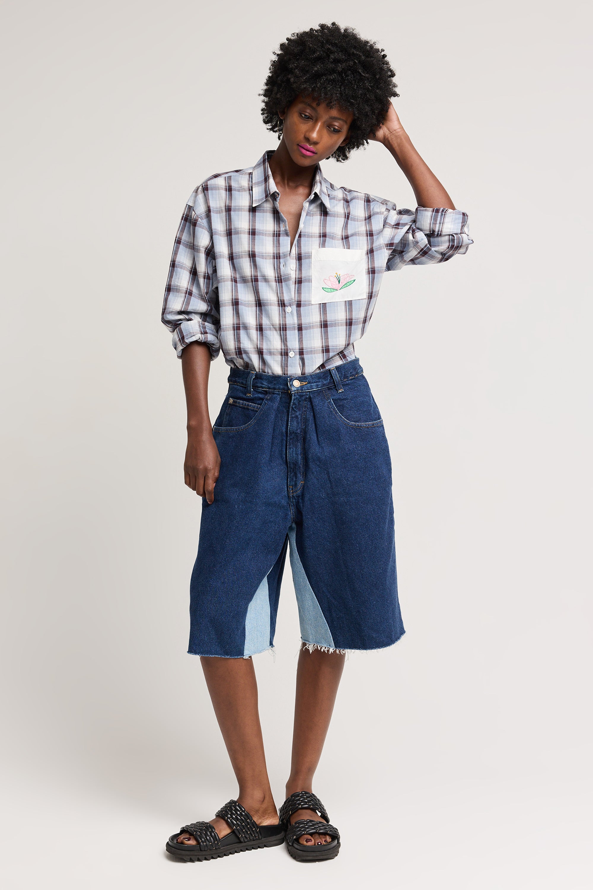 Elisa Denim Shorts – Rentrayage