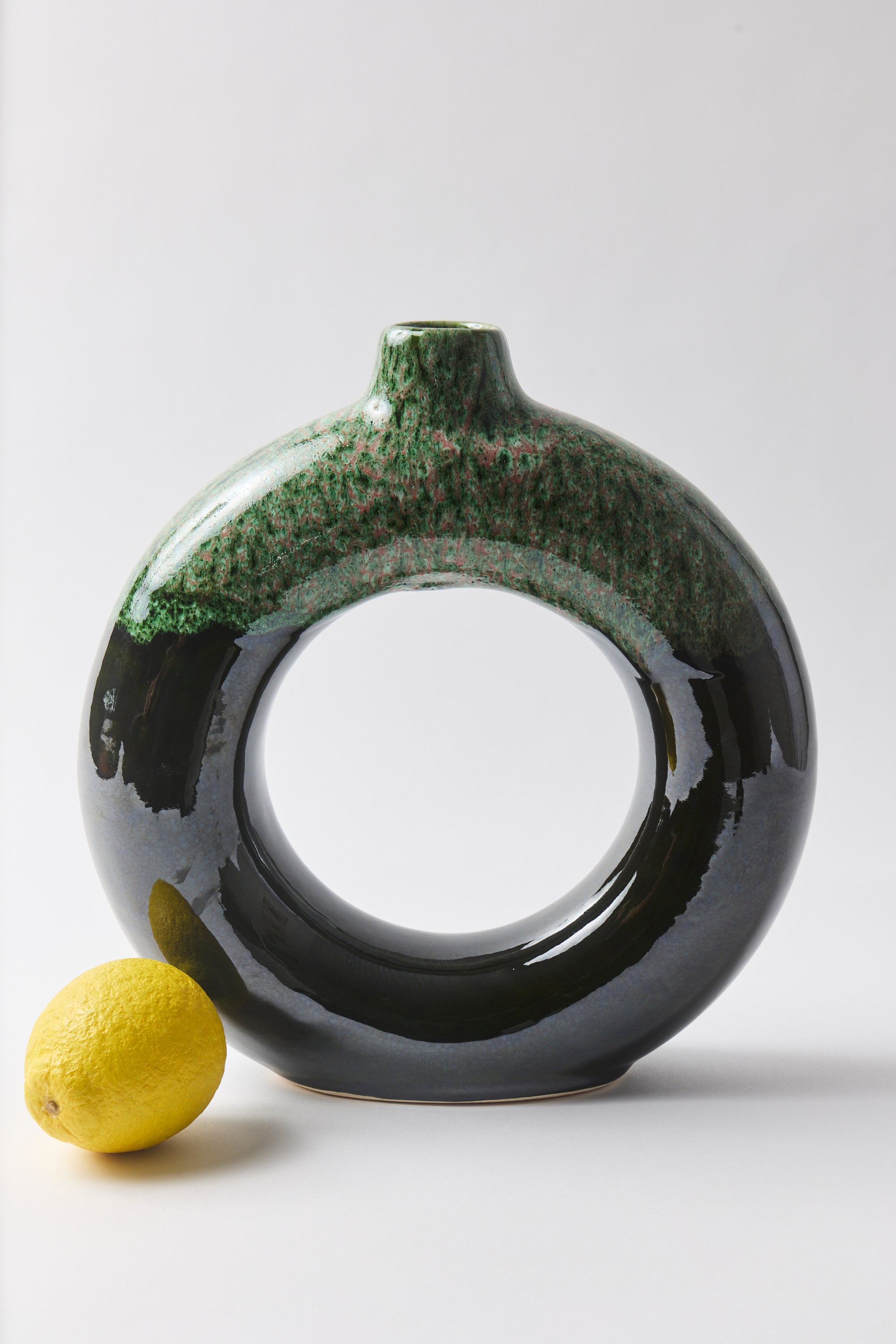 Marrakechi Large Circle Vase in Rose
