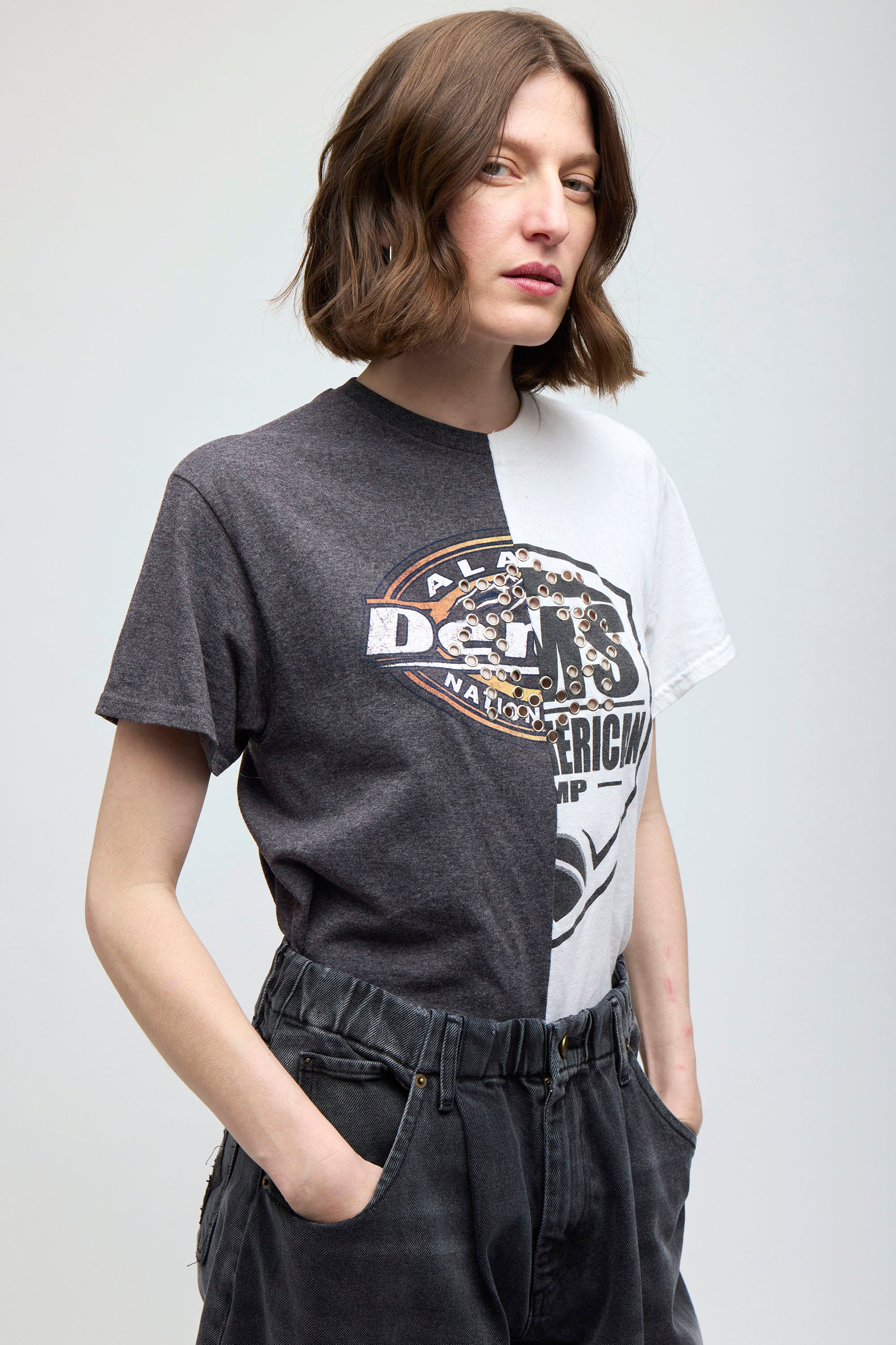 Split Tee with Grommets – Rentrayage