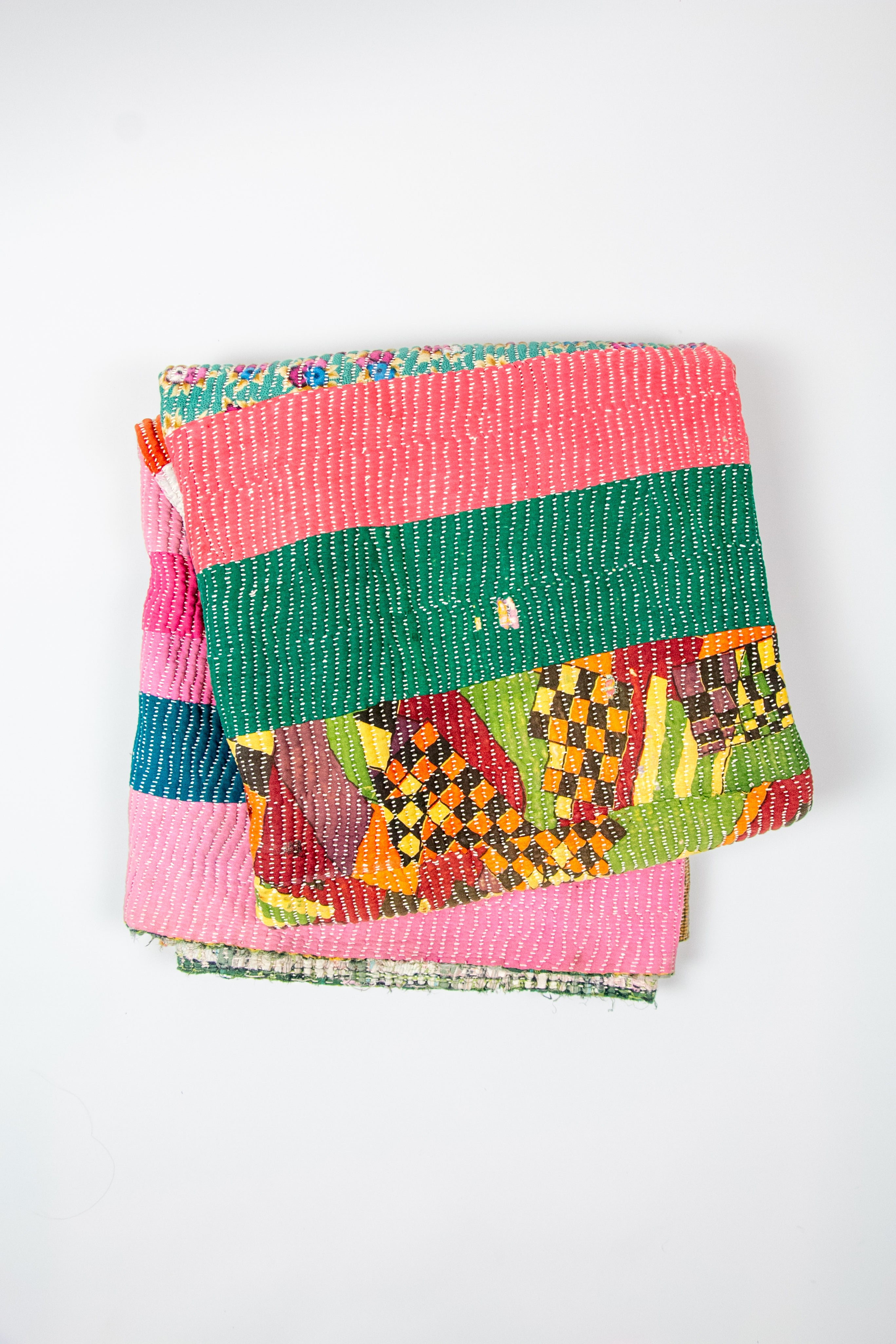 AUNTIE OTI X-LARGE KANTHA QUILT