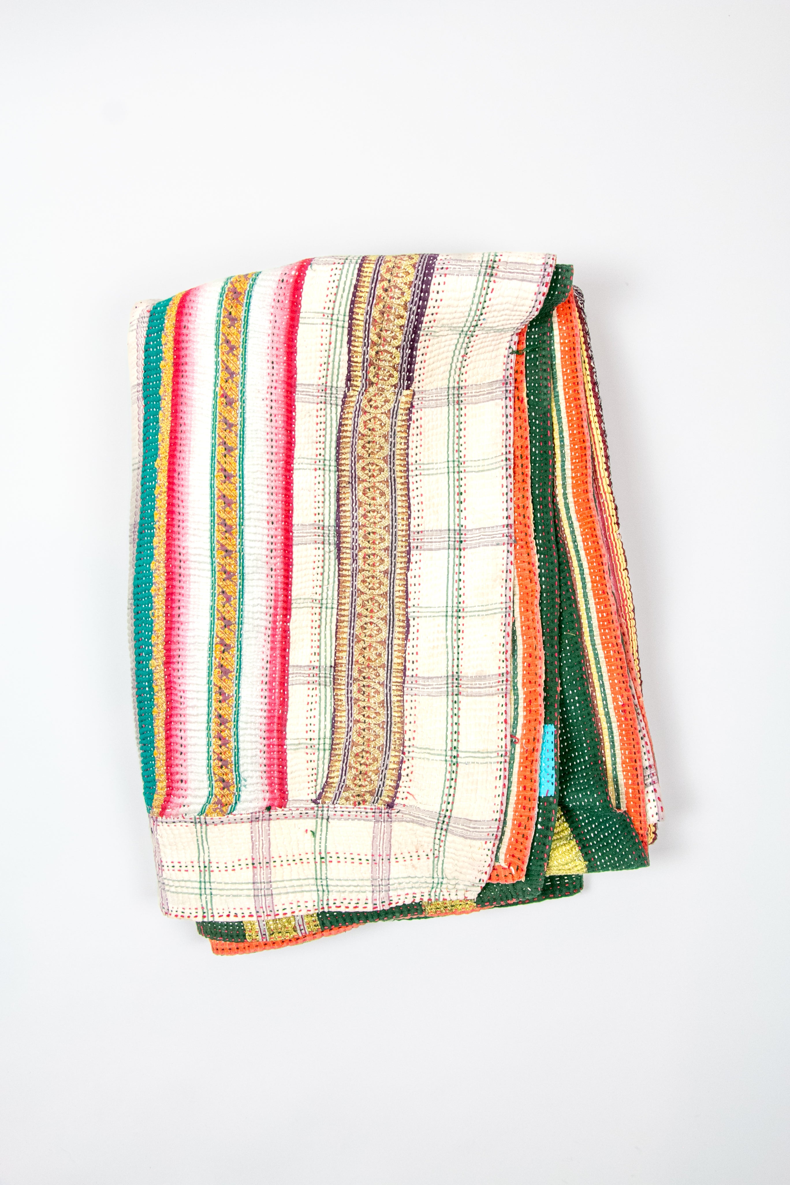 AUNTIE OTI X-LARGE KANTHA QUILT