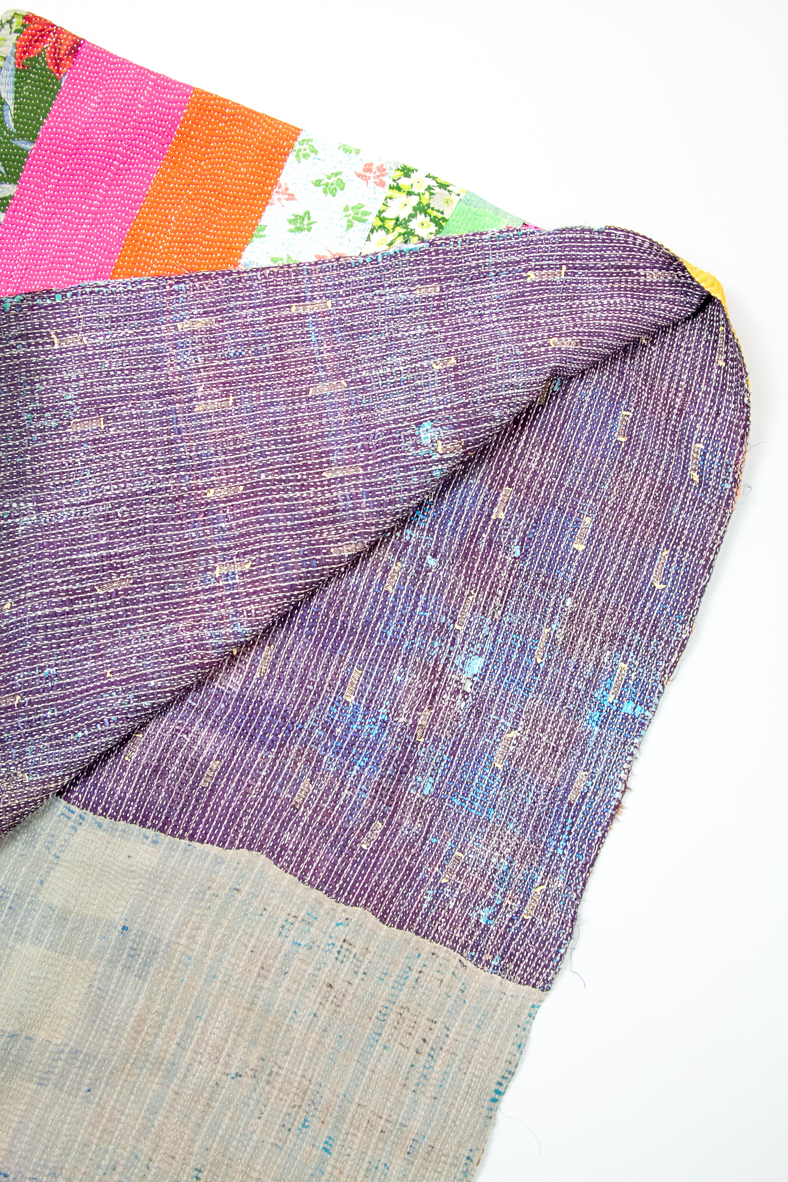 AUNTIE OTI X-LARGE KANTHA QUILT