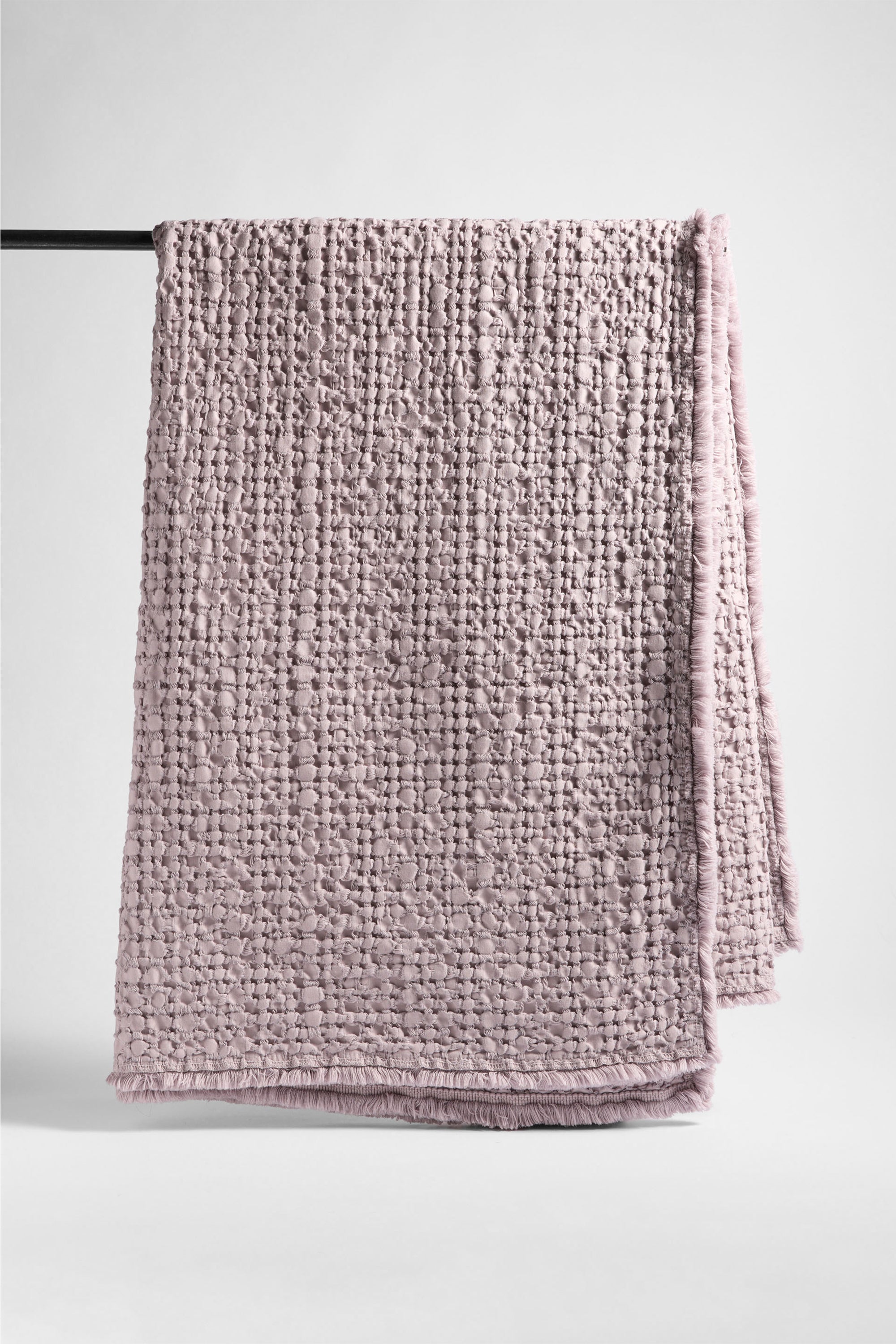 Morno Throw Blanket in Ash Violet