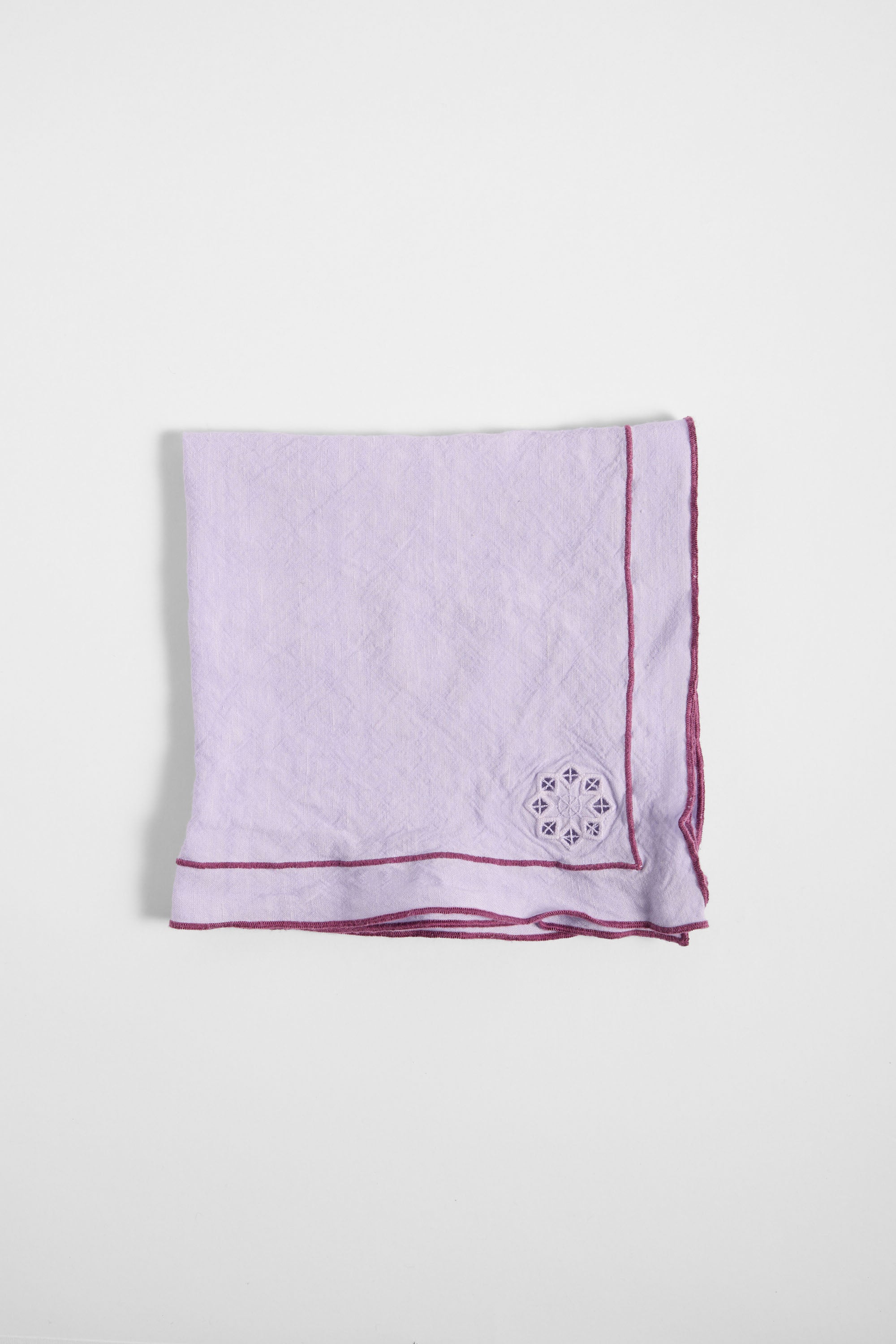 Day For Night Napkins Lavender/Magenta Set of 4