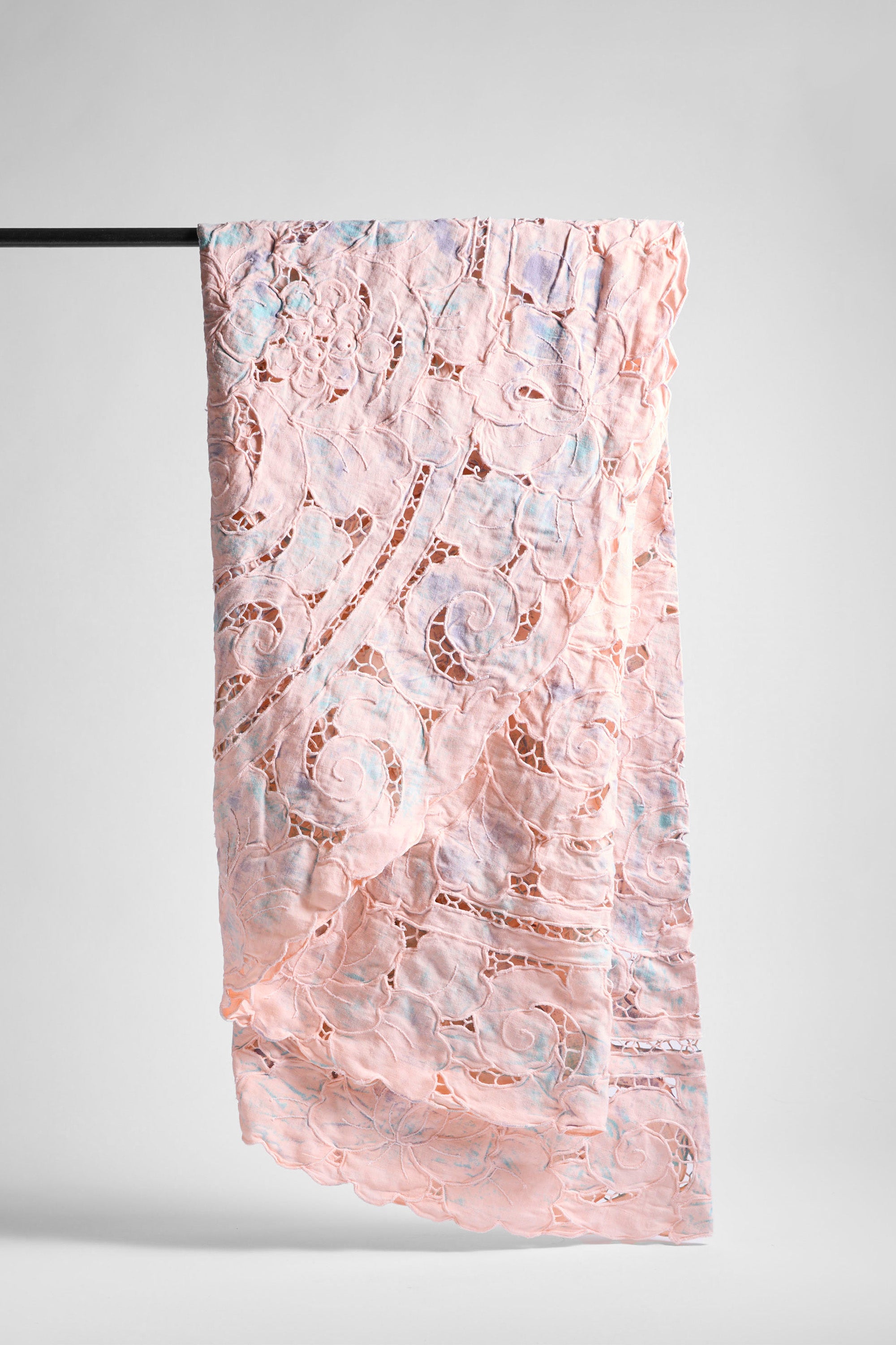 Village Vanguard Tablecloth in Tea Rose Lavender Aqua