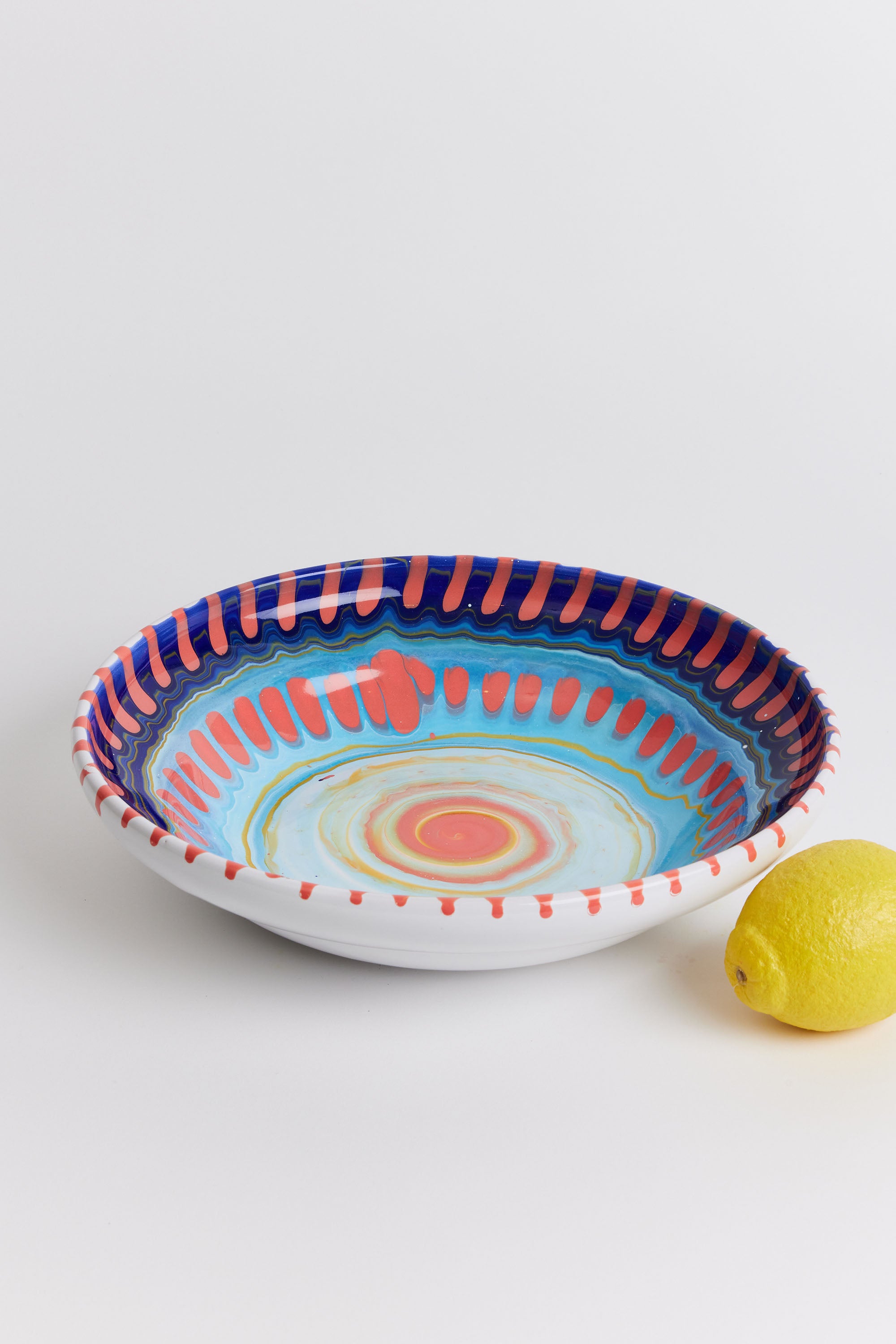 Nicola Fasano Ceramic Serving Bowl