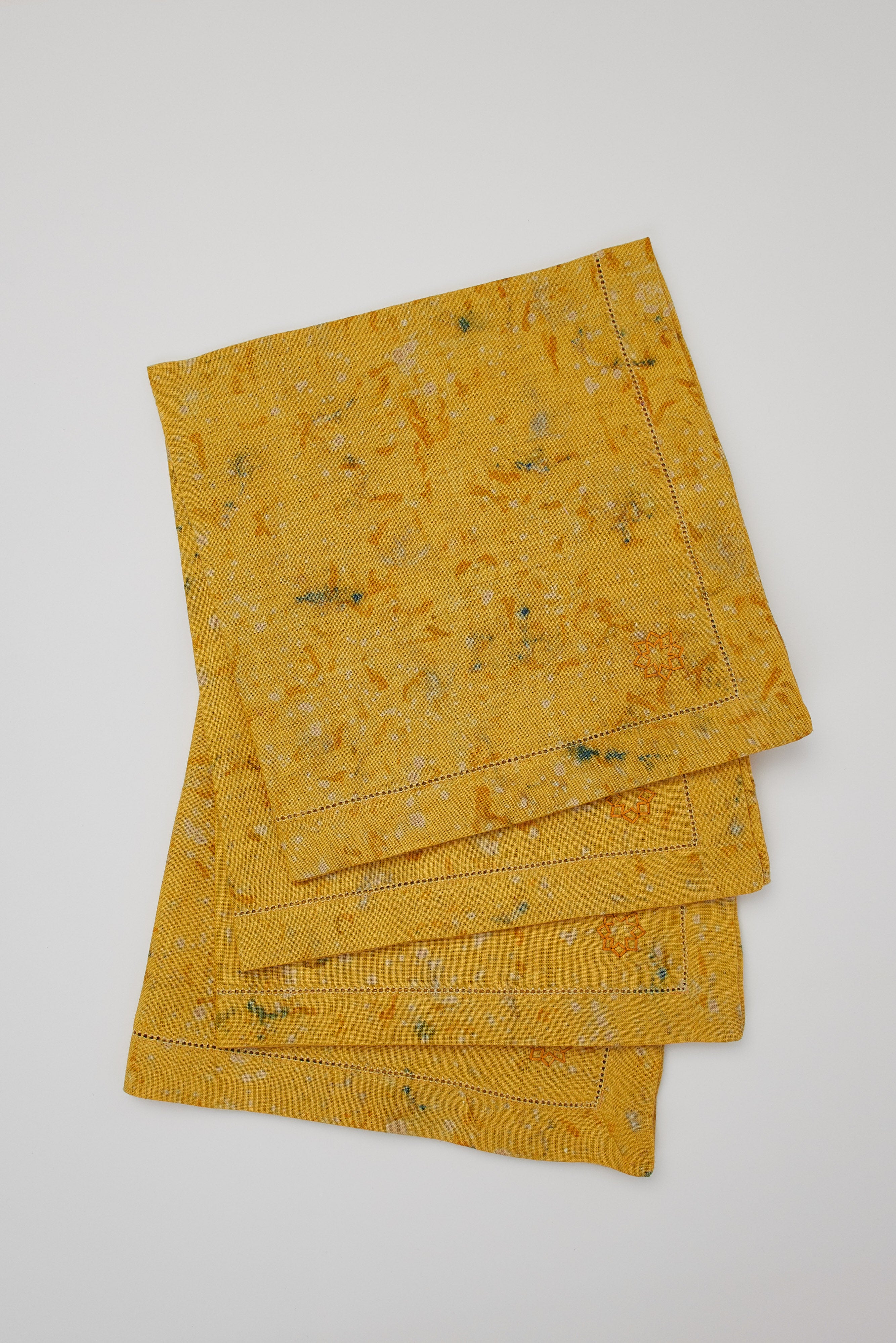 Blessed Flower Napkins Marigold