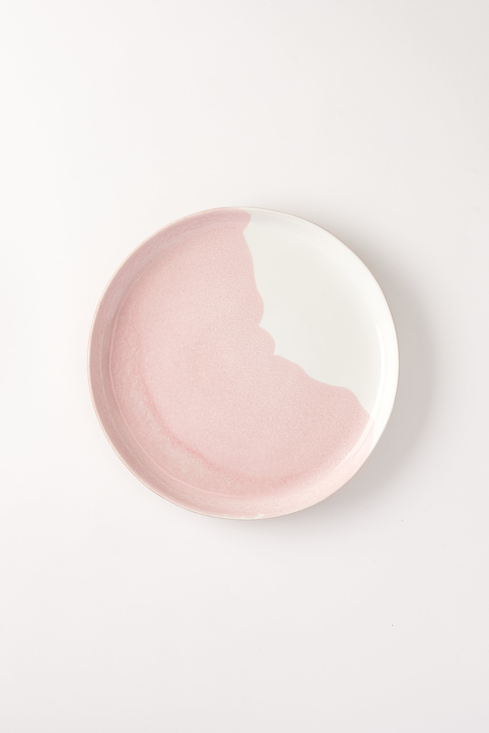 Oriana’s Ashes Salad Plate with Peony Overglaze