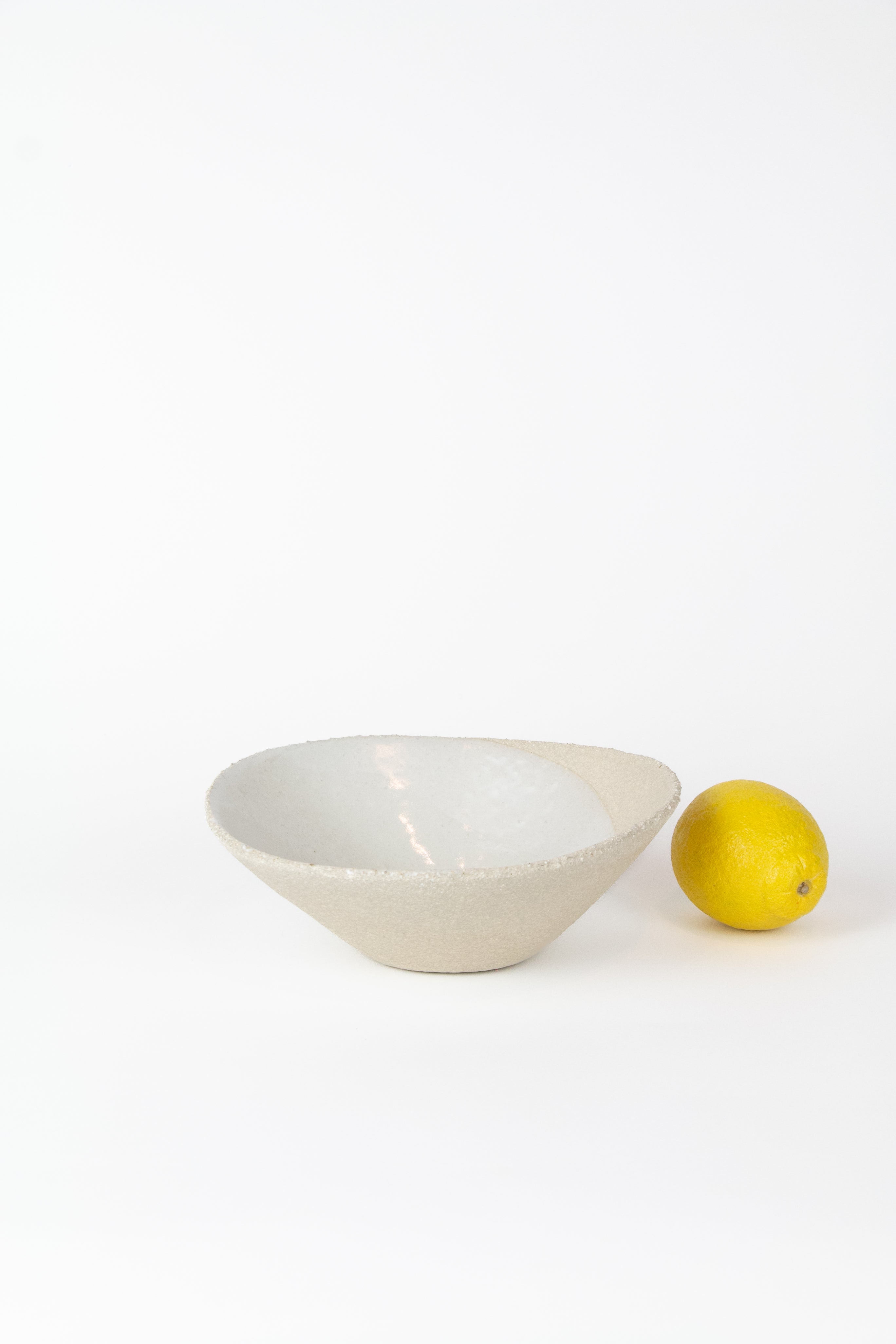 Wabi Calebasse Bowl in Blanc