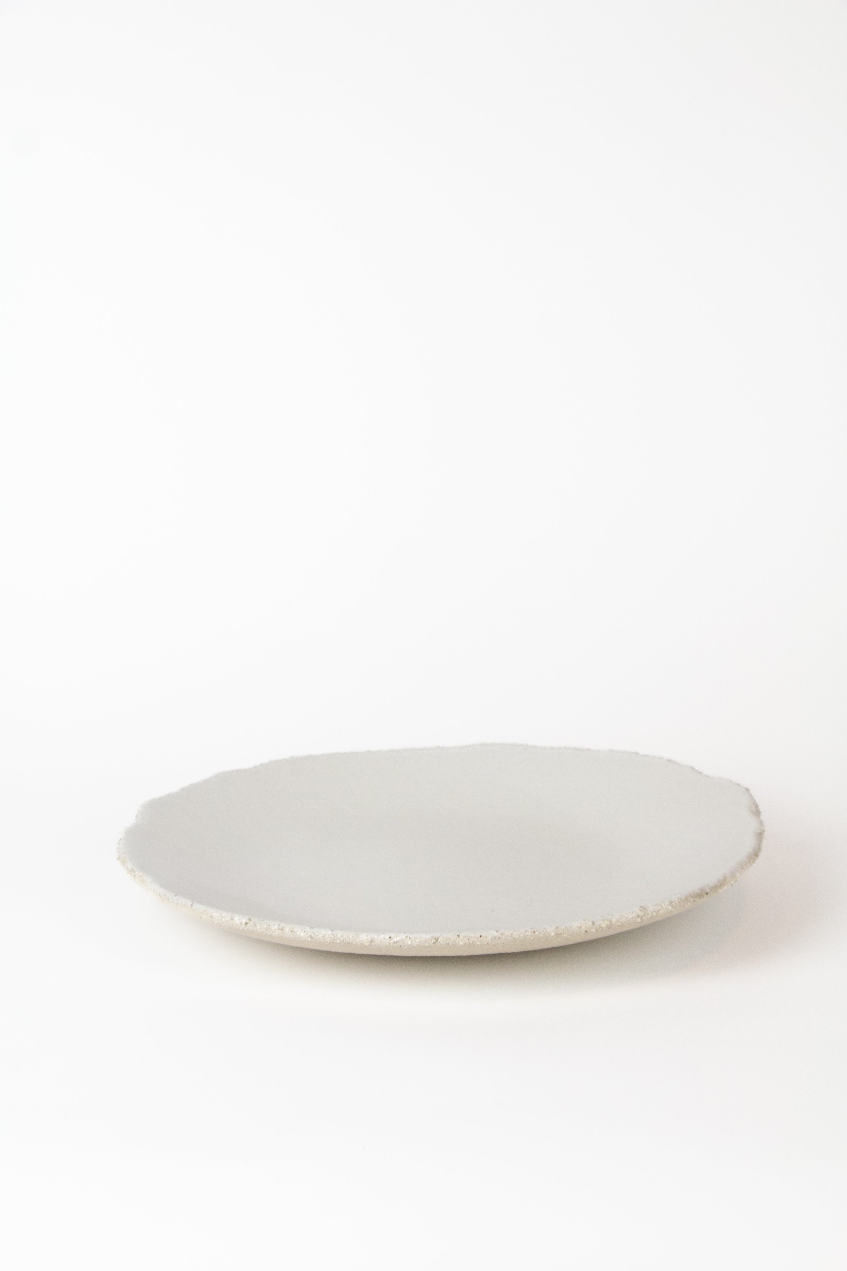 Wabi Dinner Plate in Blanc